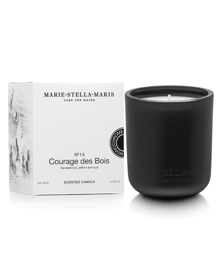 No.14 COURAGE DES BOIS Luxurious Scented Candle (Refillable) 300 gr BY MARIE-STELLA-MARIS