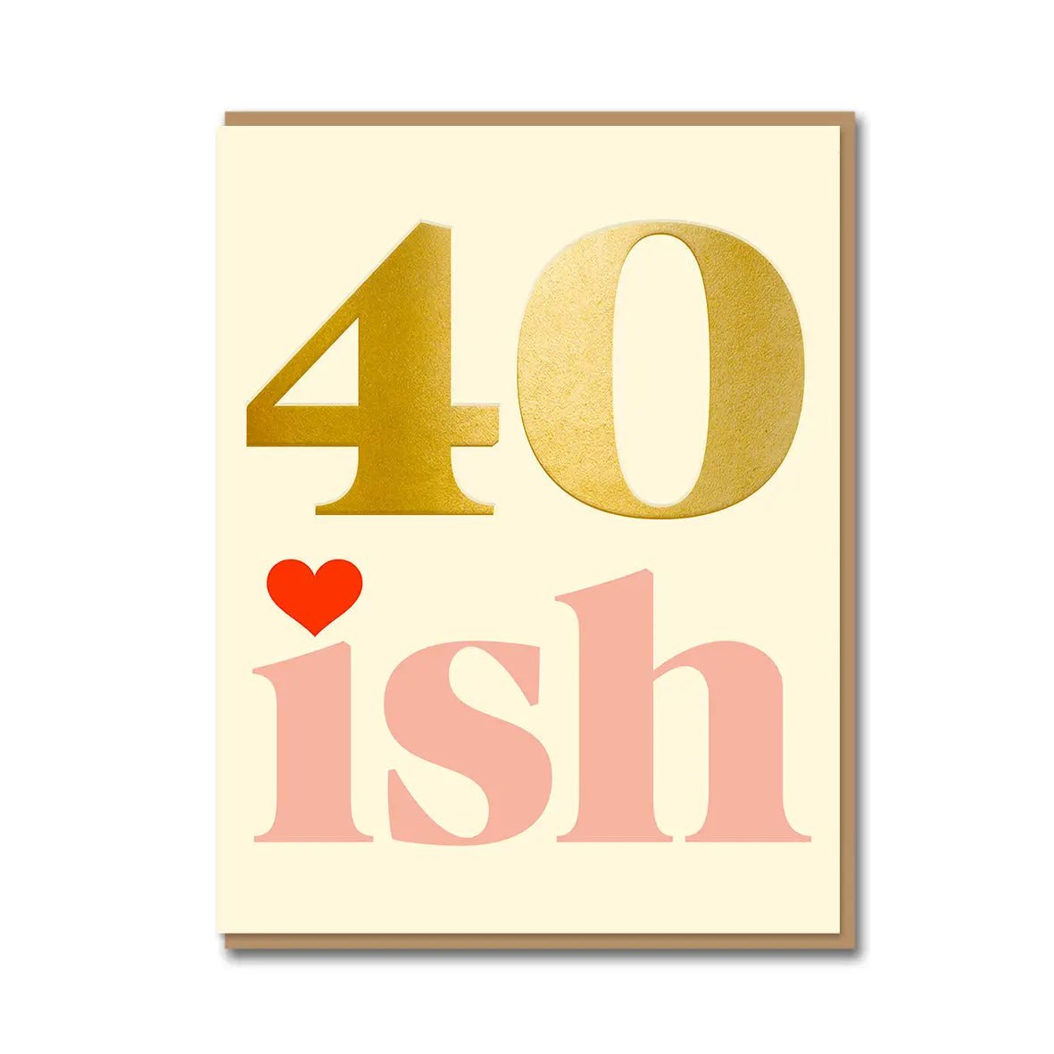 40 ISH | CARD BY 1973 - OTHERLETTERS