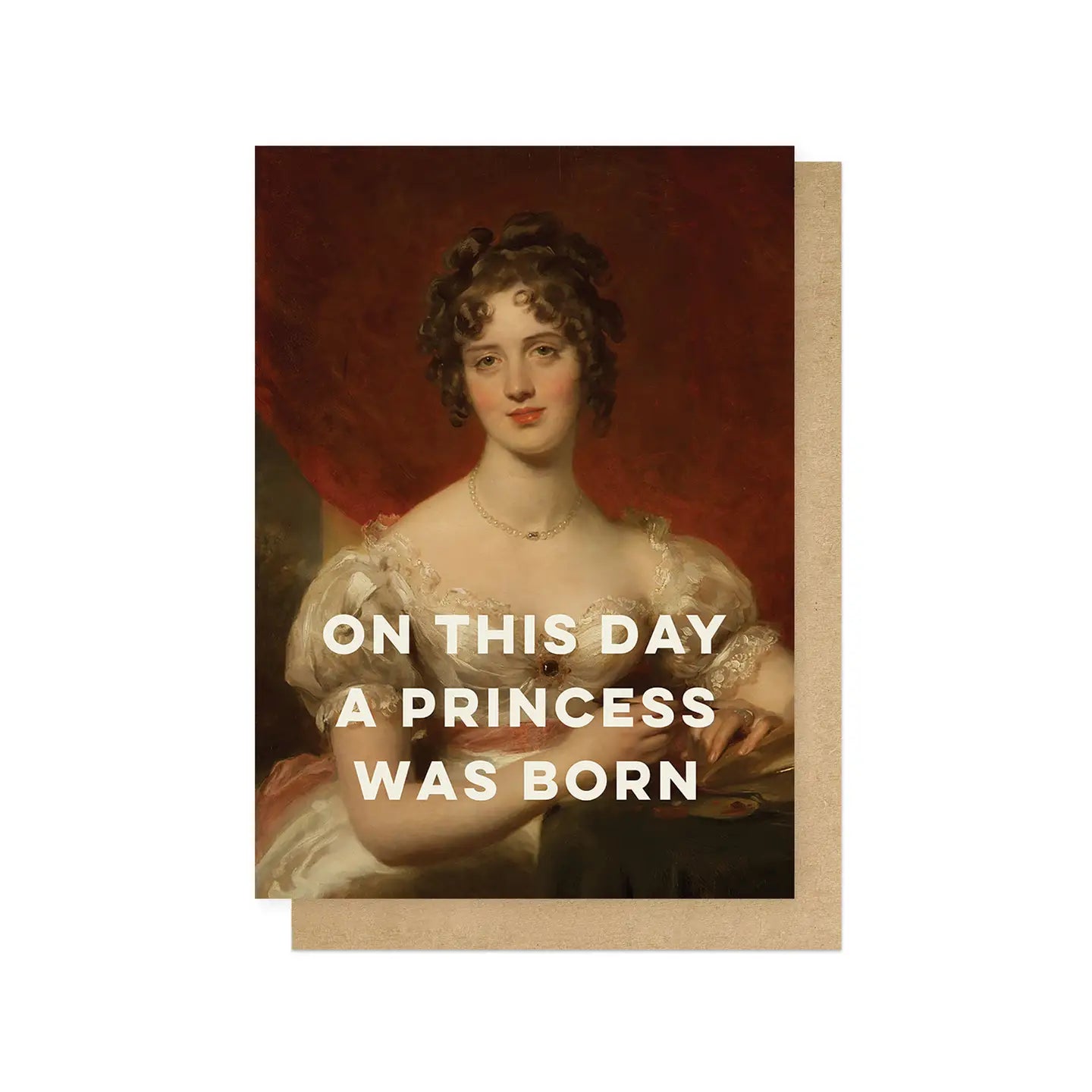 ON THIS DAY A PRINCESS WAS BORN | CARD BY EAST END PRINTS