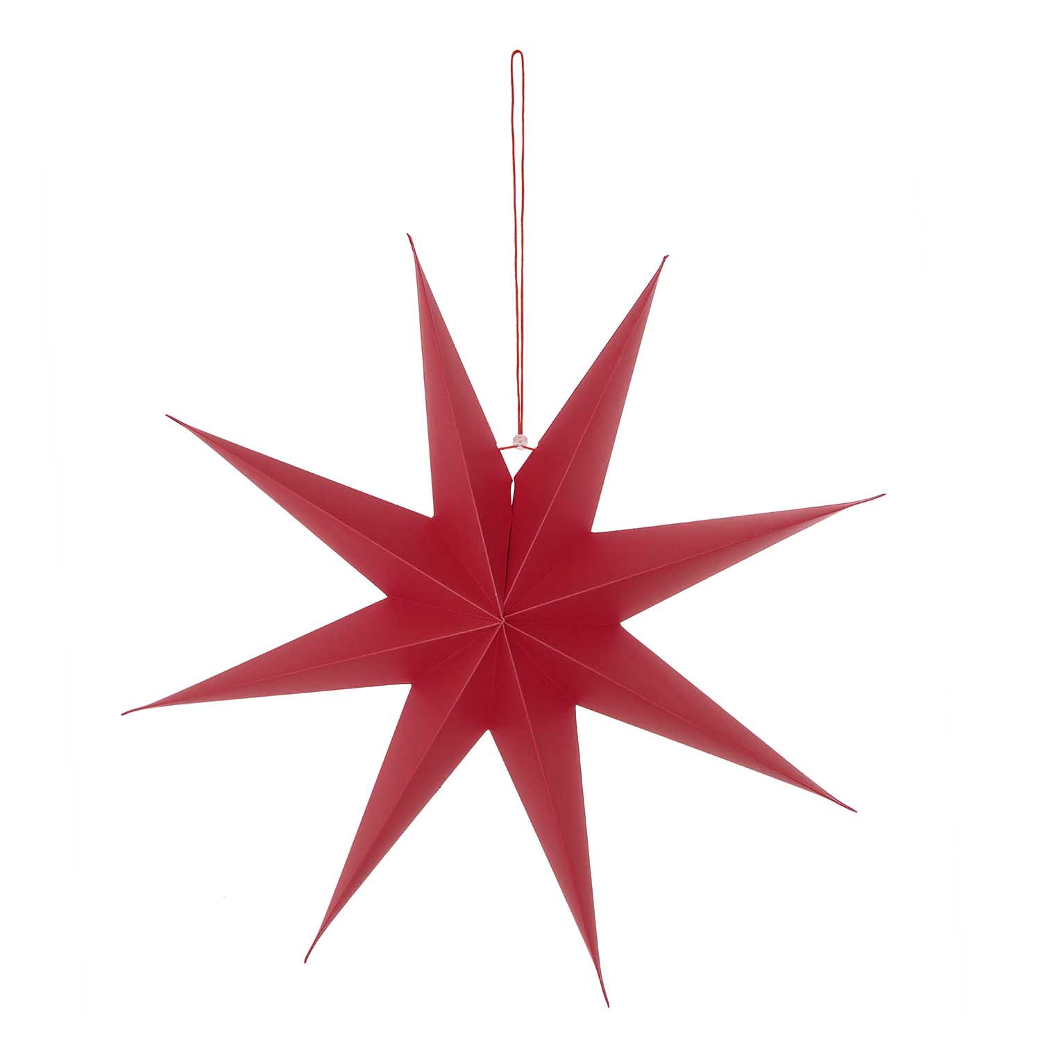 9 POINT PAPER STAR | RED MEDIUM - OTHERLETTERS