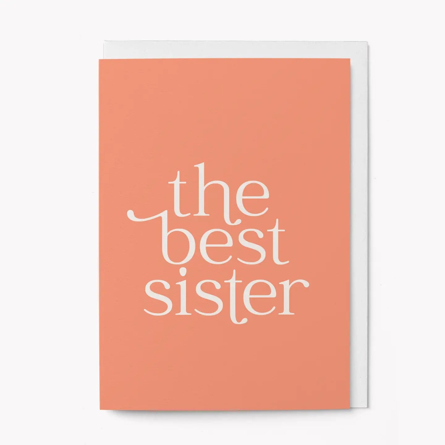 THE BEST SISTER | CARD BY GRAPHIC FACTORY - OTHERLETTERS