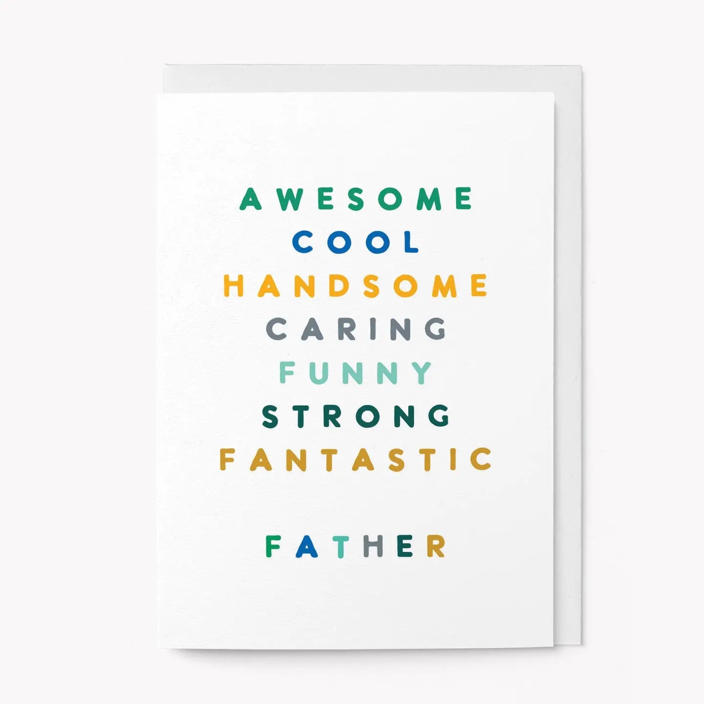 FANTASTIC FATHER | CARD BY GRAPHIC FACTORY - OTHERLETTERS