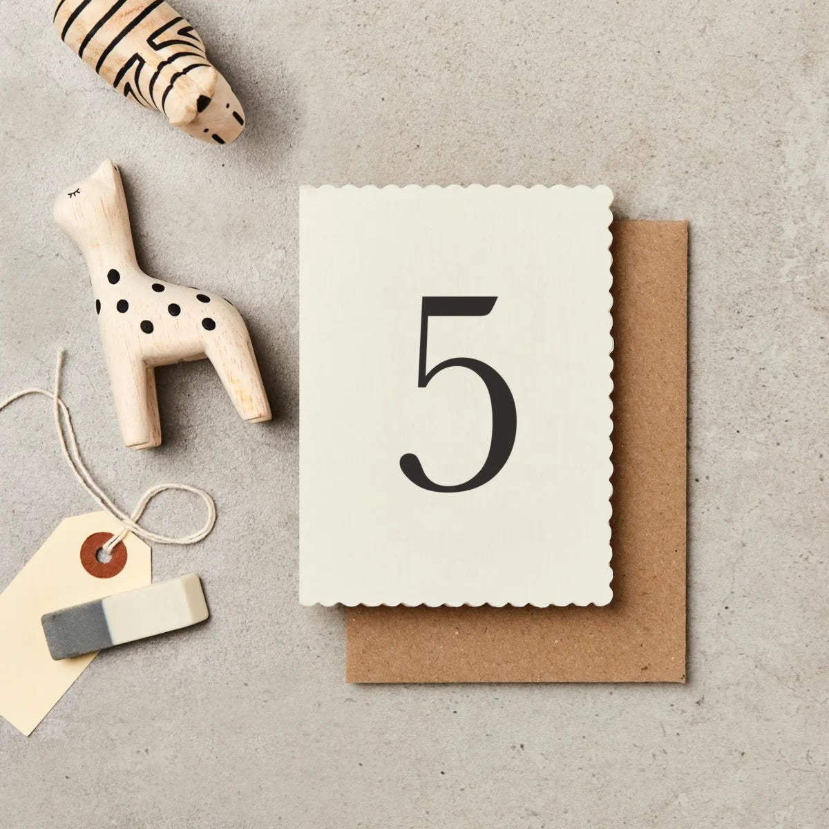 AGE 5 | MINI CARD BY KATIE LEAMON - OTHERLETTERS