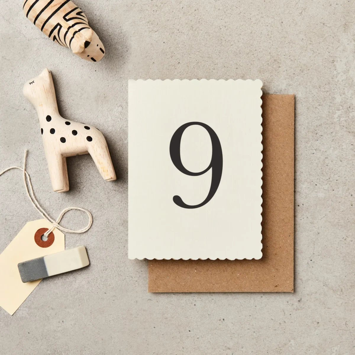 AGE 9 | MINI CARD BY KATIE LEAMON - OTHERLETTERS