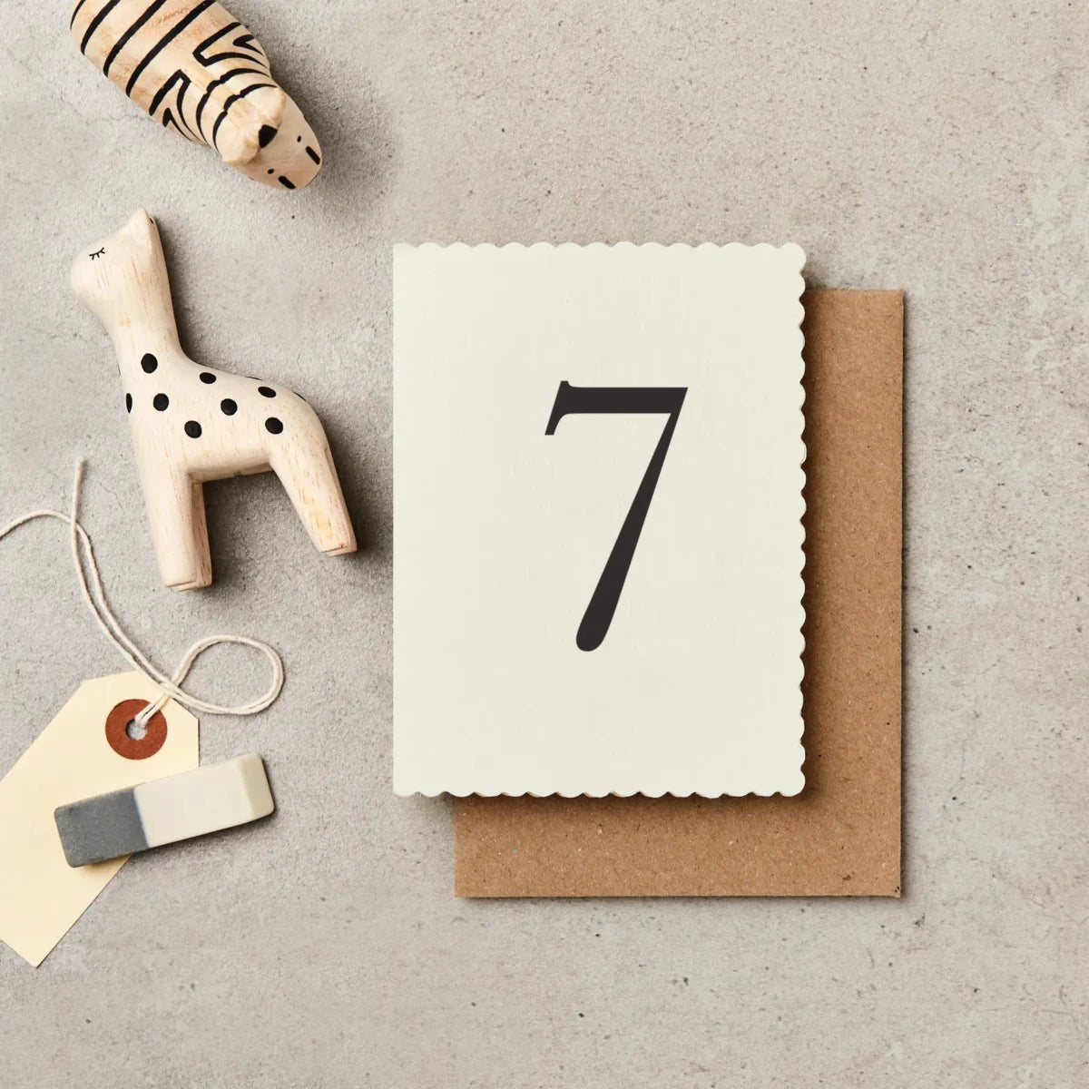 AGE 7 | MINI CARD BY KATIE LEAMON - OTHERLETTERS