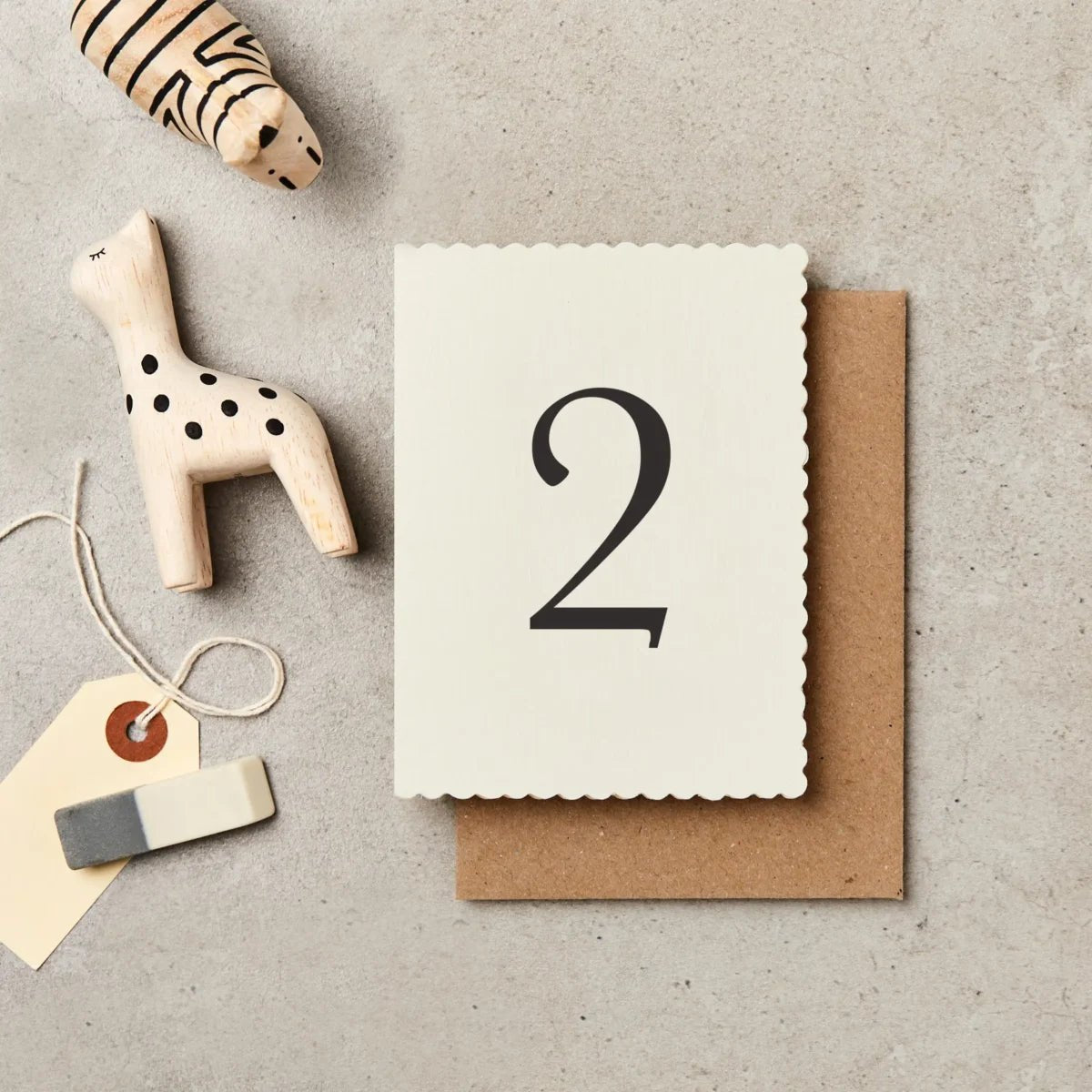 AGE 2 | MINI CARD BY KATIE LEAMON - OTHERLETTERS