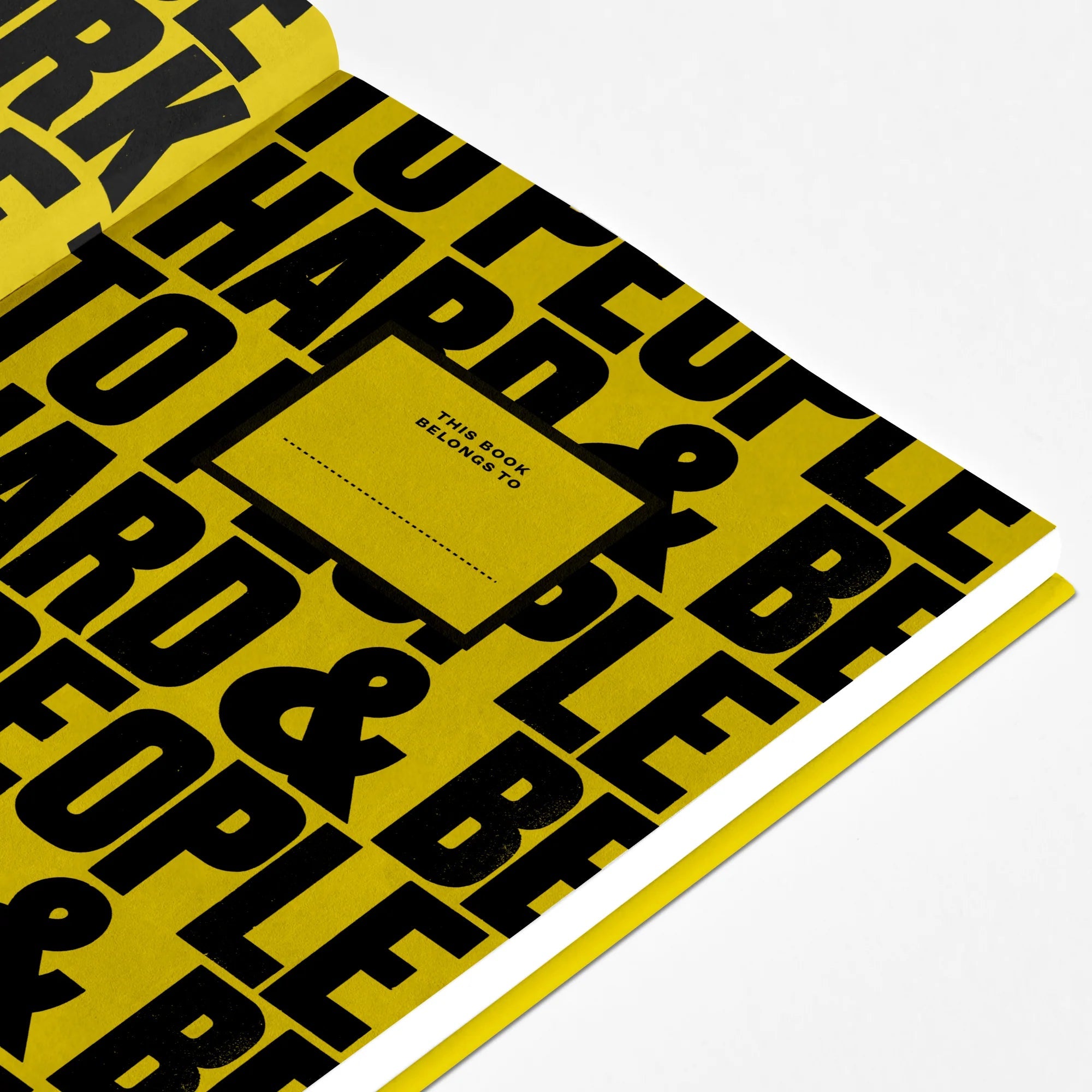 WORK HARD & BE NICE TO PEOPLE A5 NOTEBOOK - OTHERLETTERS