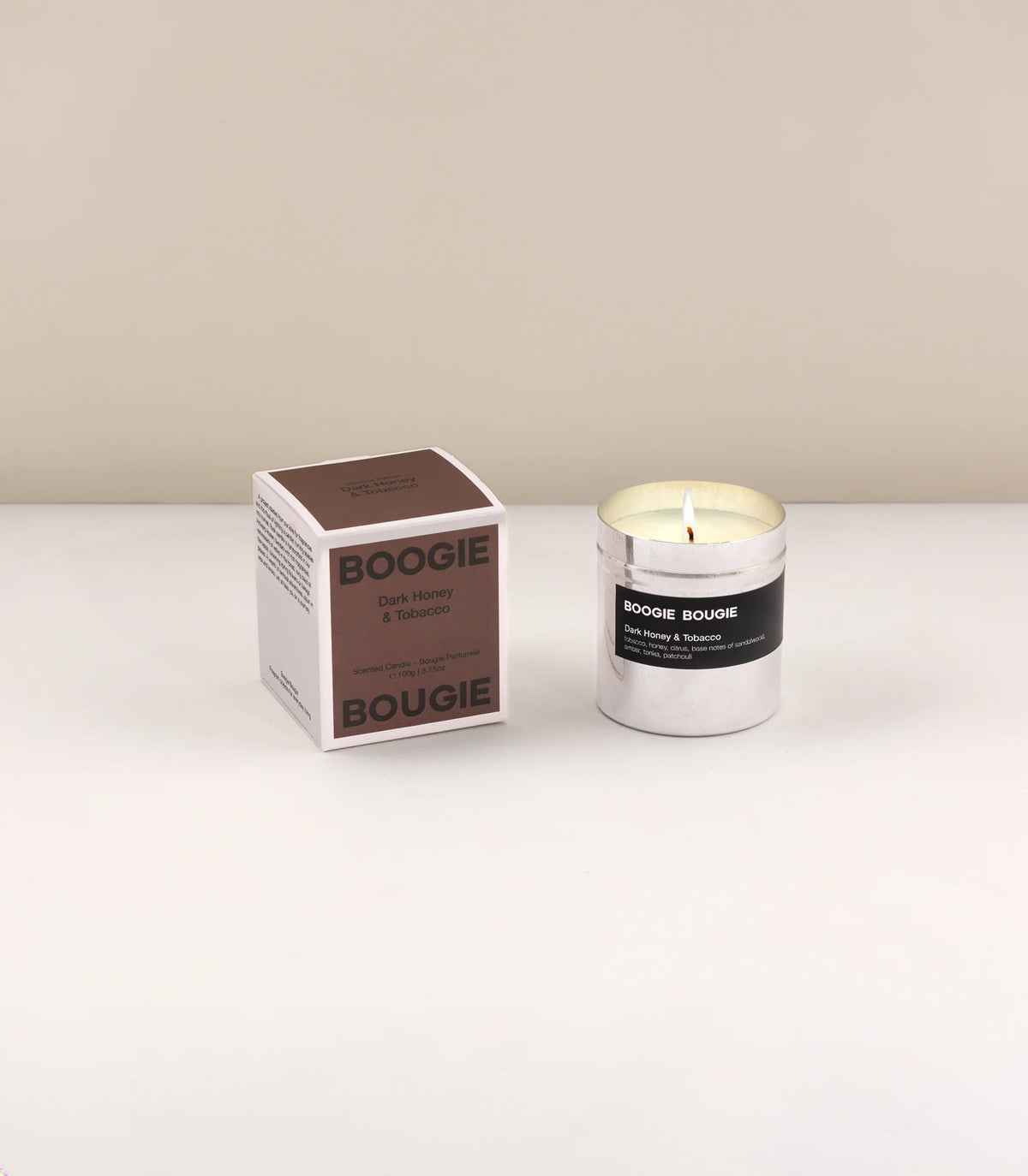 BOOGIE BOUGIE DARK HONEY & TOBACCO CANDLE 100g