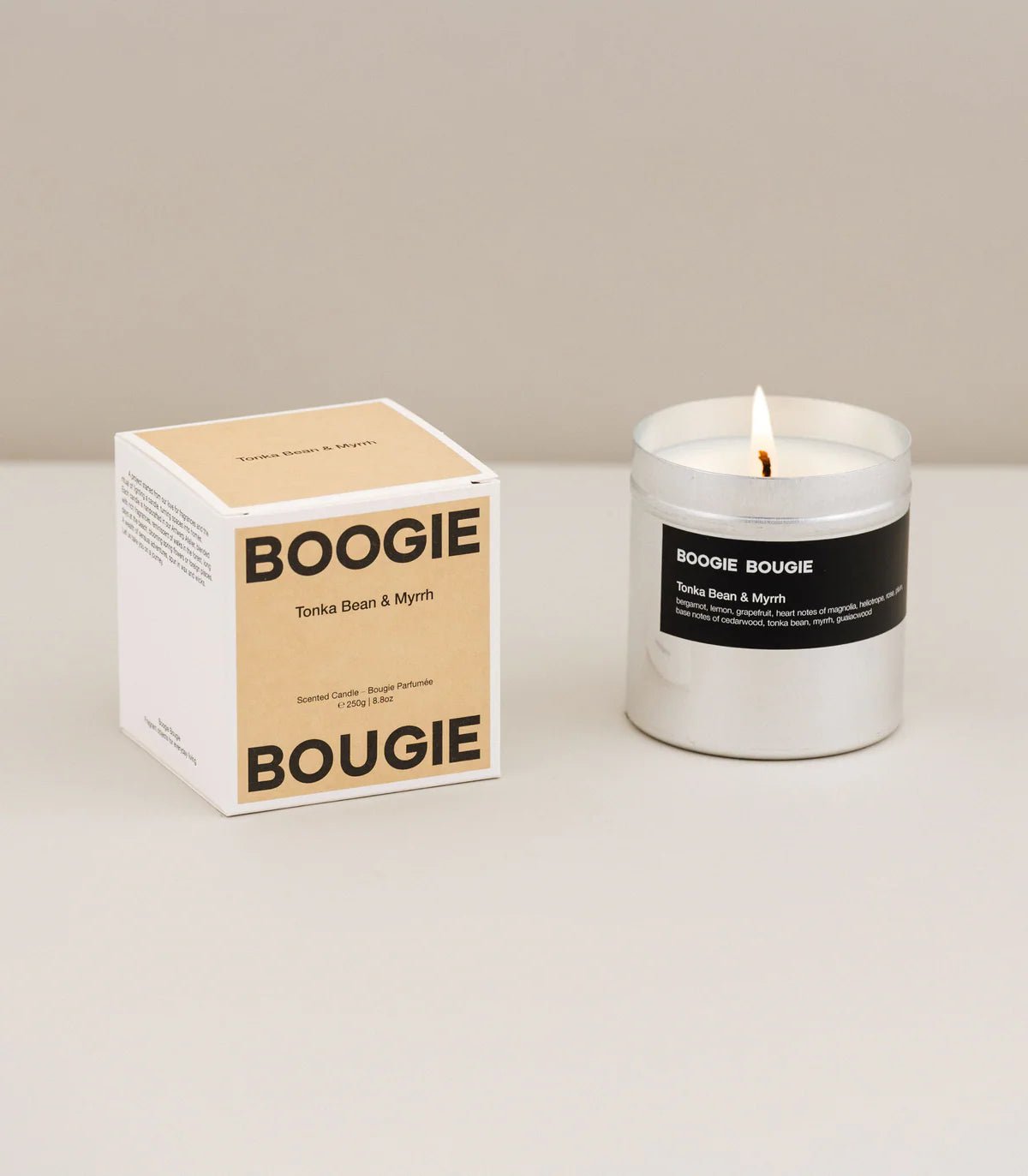 BOOGIE BOUGIE TONKA BEAN & MYRRH CANDLE - OTHERLETTERS