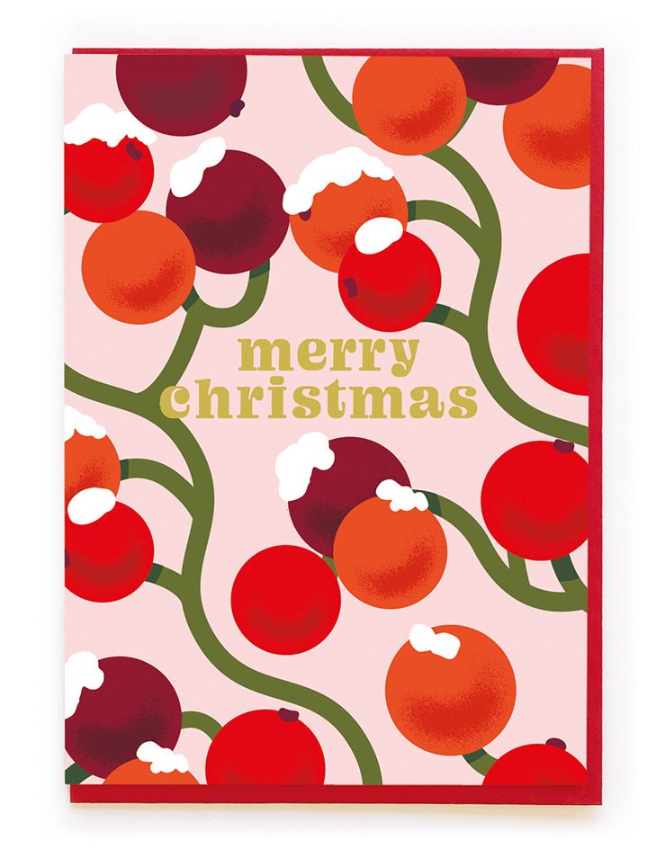 WINTER BERRIES | CARD BY NOI - OTHERLETTERS