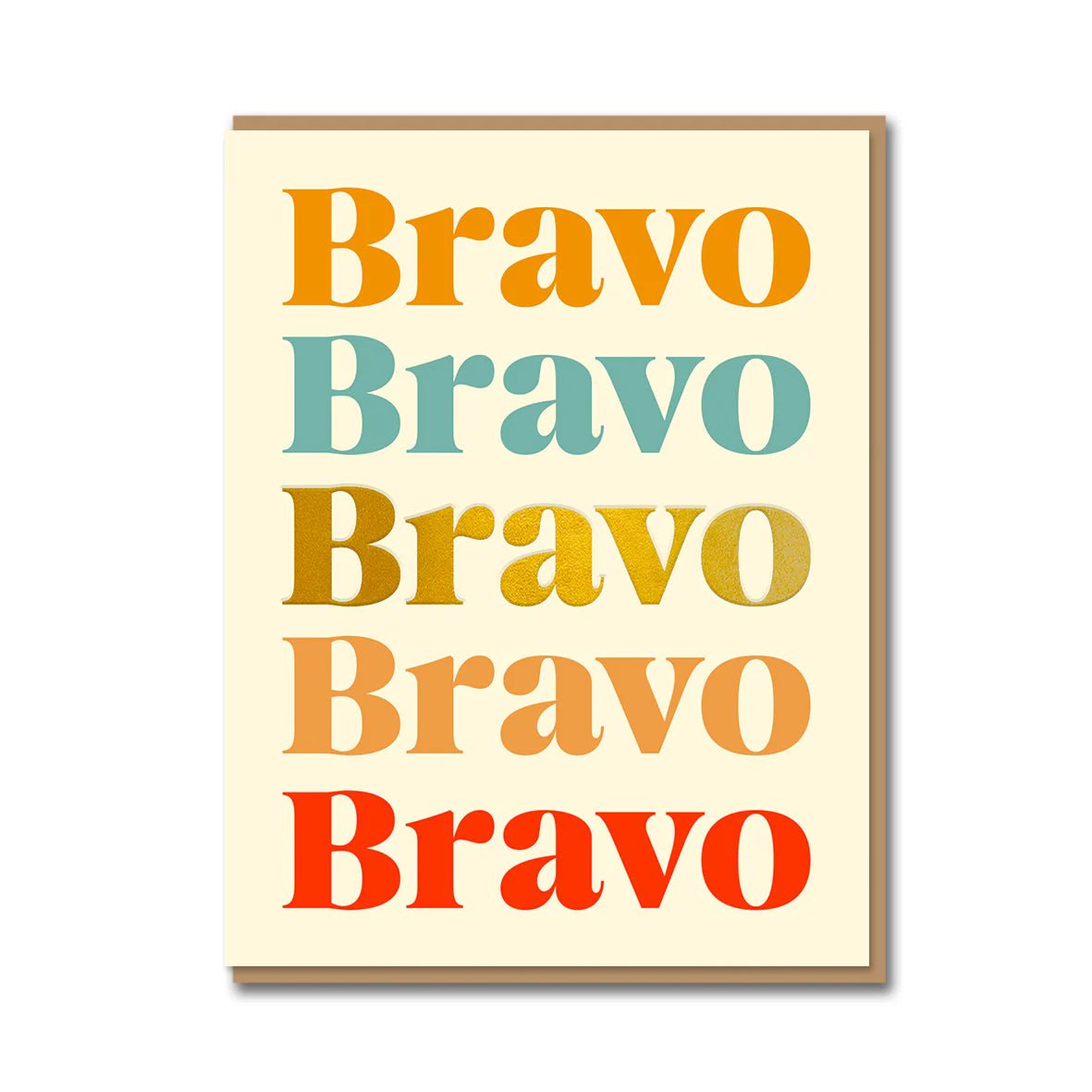 BRAVO | CARD BY 1973 - OTHERLETTERS