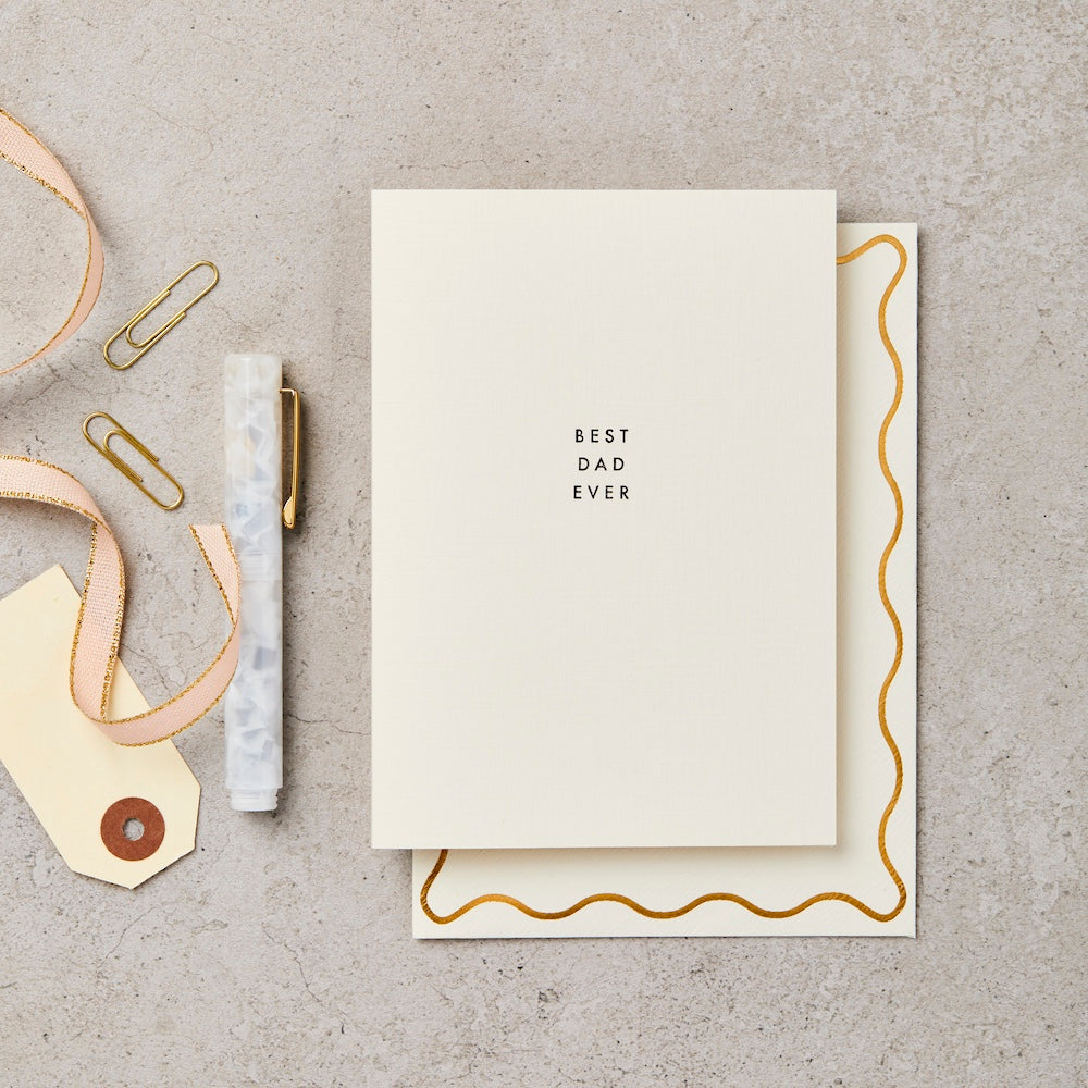 BEST DAD EVER | CARD BY KATIE LEAMON