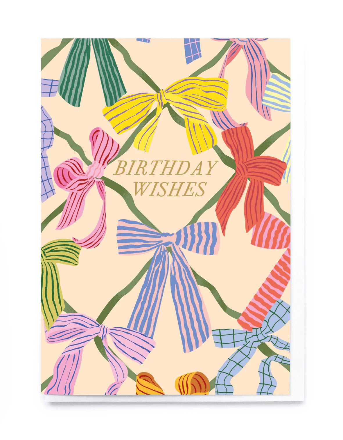 BIRTHDAY WISHES BOWS | CARD BY NOI - OTHERLETTERS
