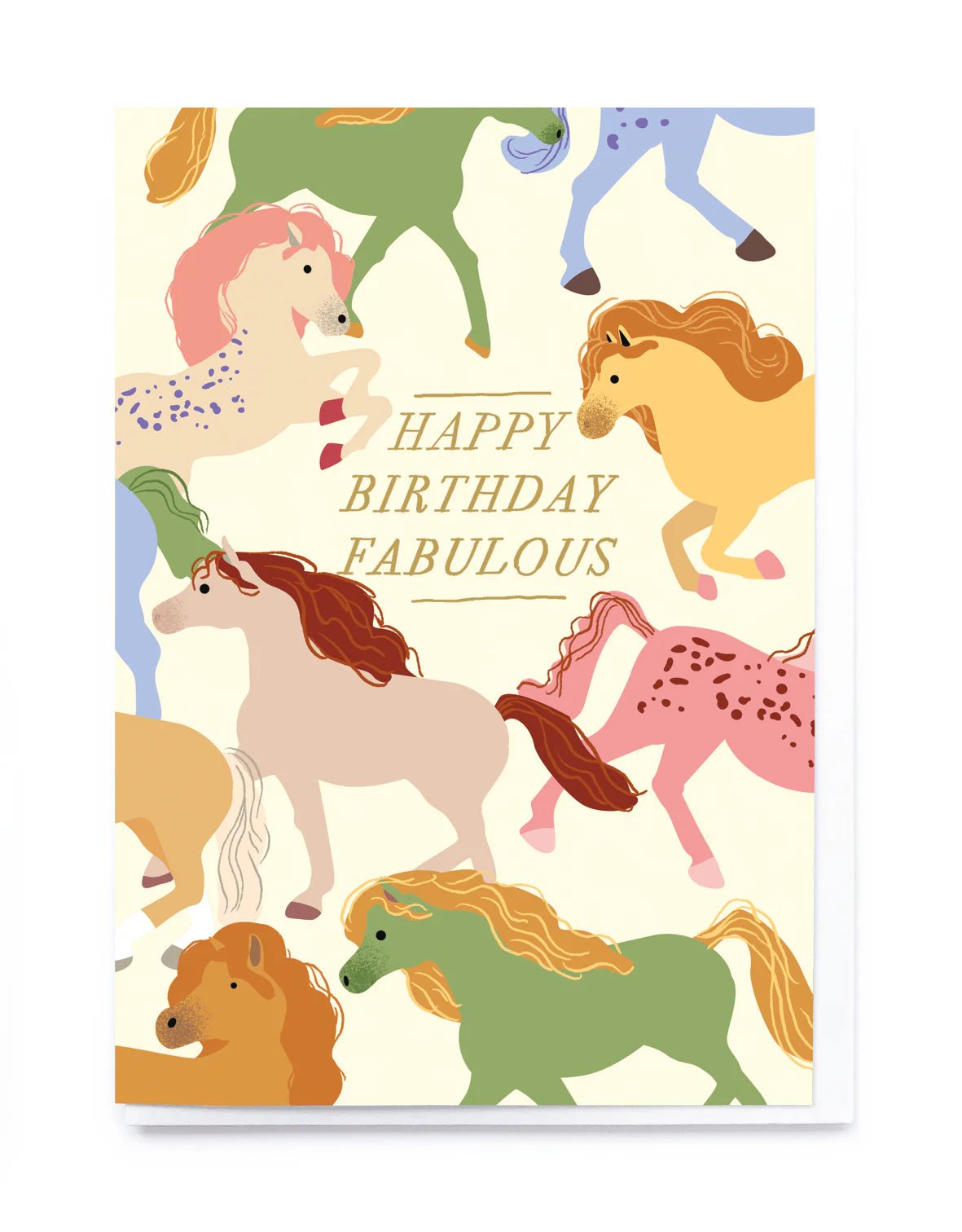 HORSES BIRTHDAY | CARD BY NOI - OTHERLETTERS