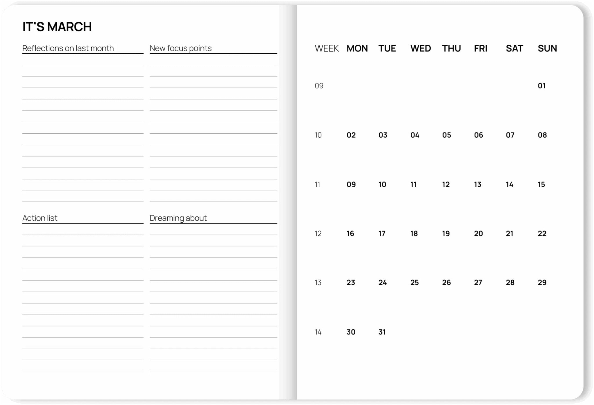 2026 DIARY BROWN/ YELLOW STRIPES - OTHERLETTERS