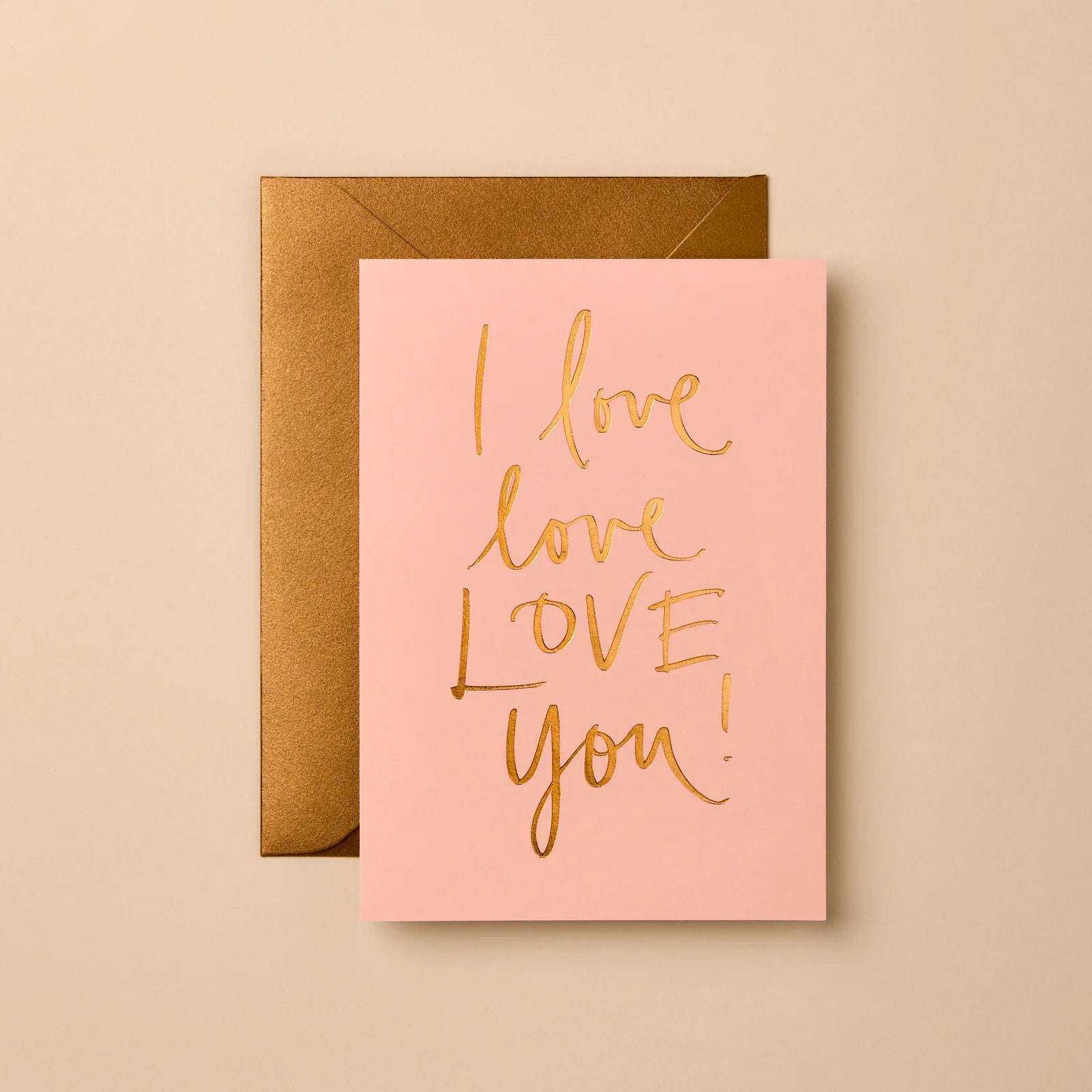 I LOVE LOVE LOVE YOU | CARD BY GABRIELLE & CELINE