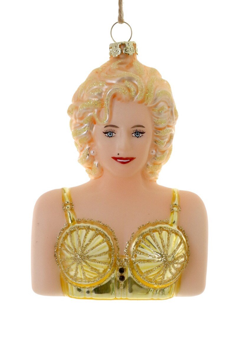 MADONNA GLASS TREE DECORATION - OTHERLETTERS
