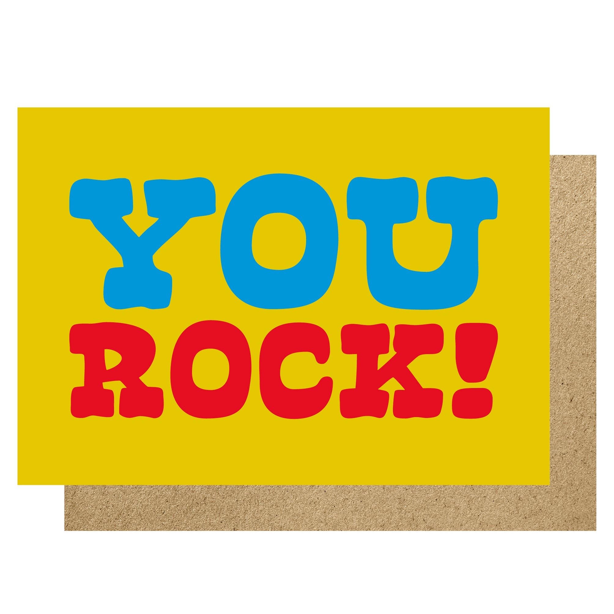 YOU ROCK! | CARD BY LUCKY INK - OTHERLETTERS