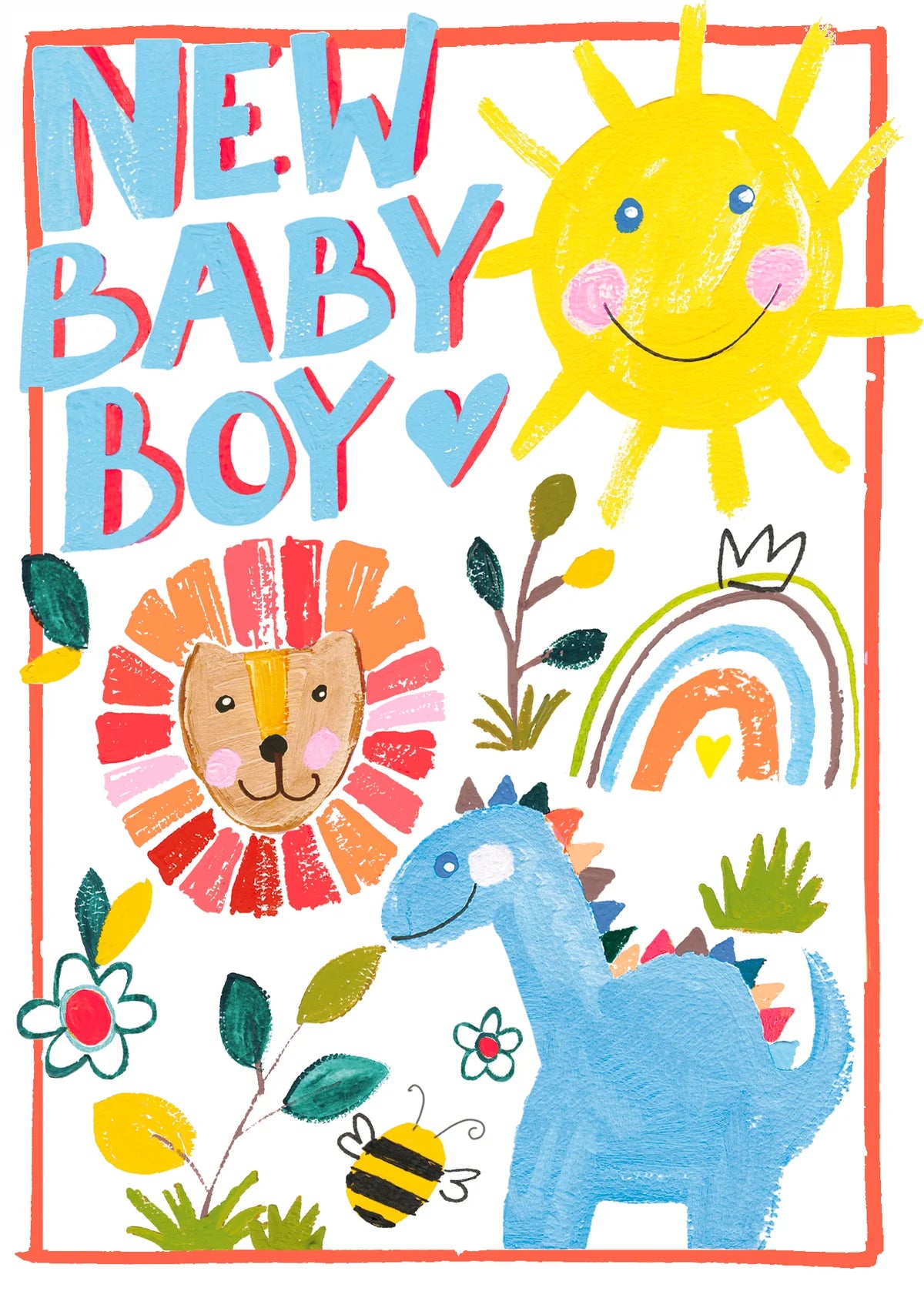 NEW BABY BOY | CARD BY PAPER SALAD