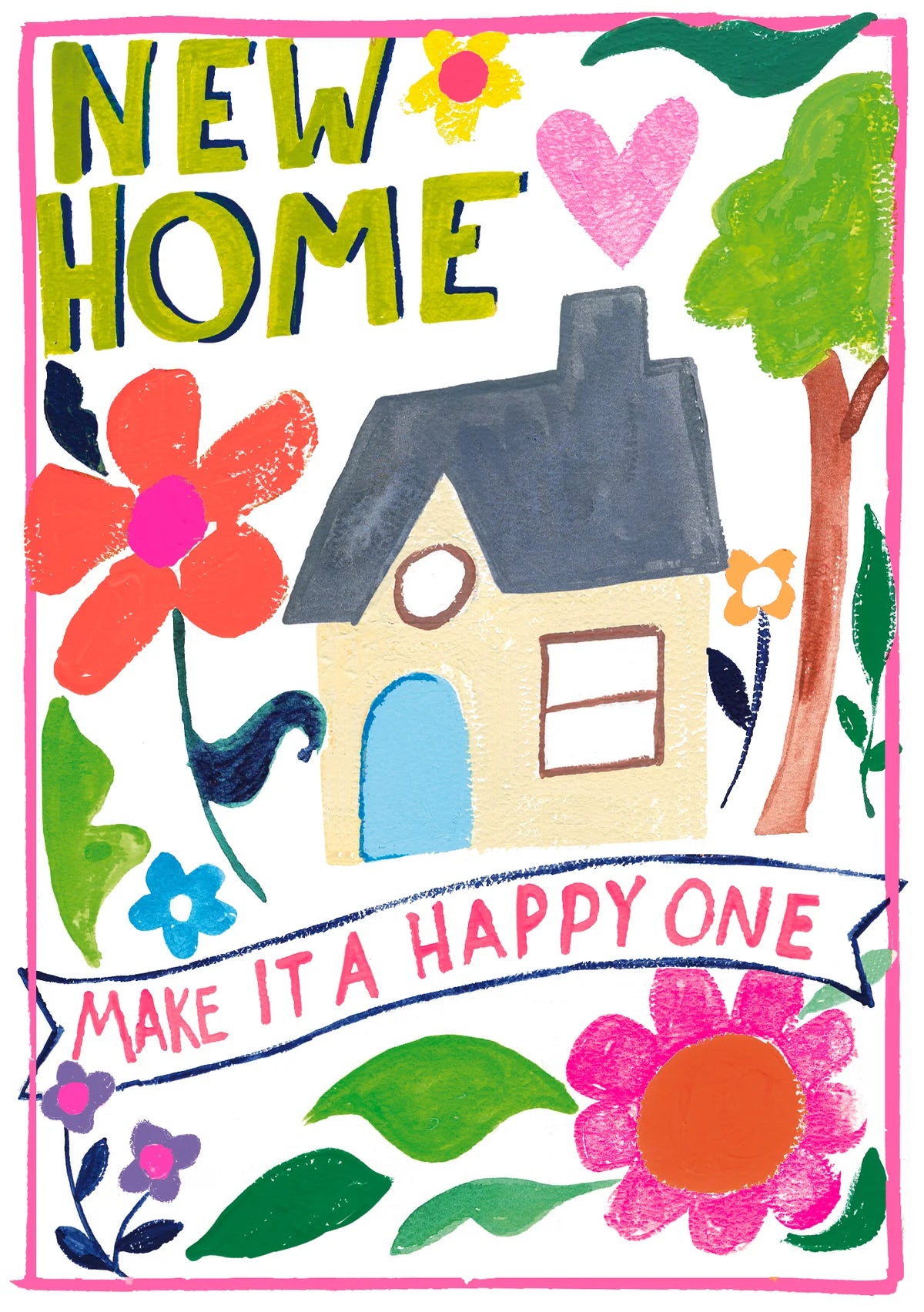 NEW HOME | CARD BY PAPER SALAD
