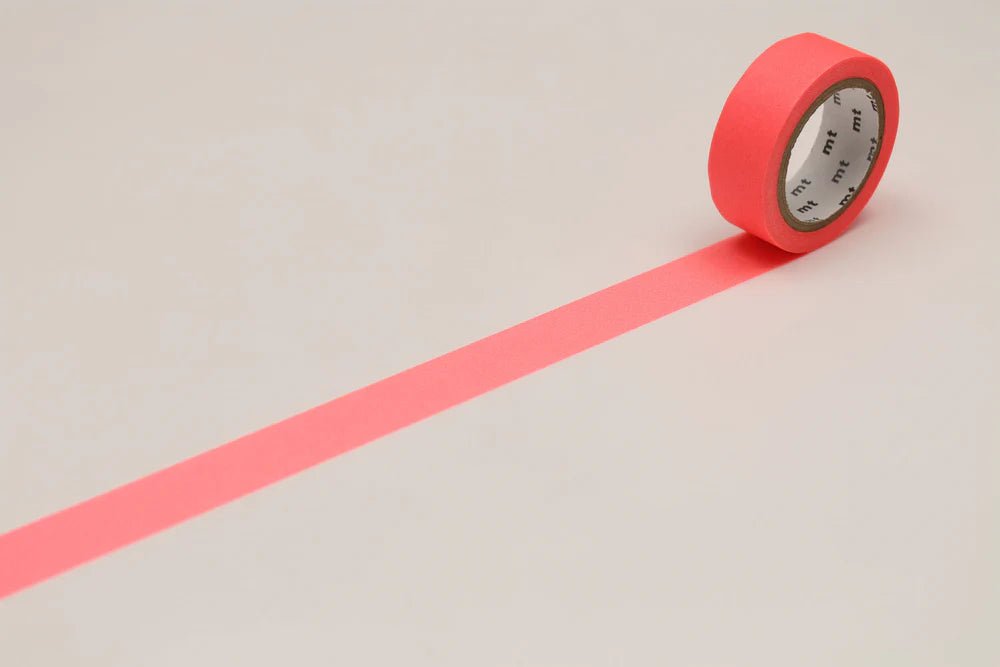 mt TAPE | NEON RED - OTHERLETTERS