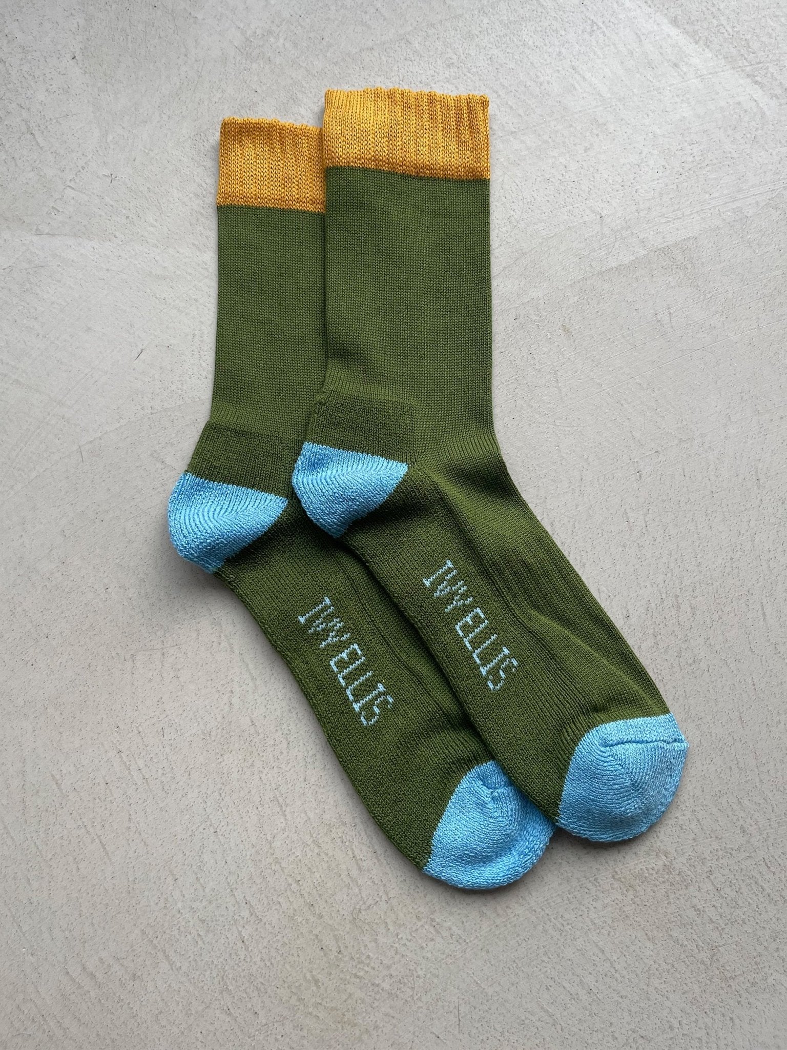 THE MACNAB MENS CREW LENGTH SOCK BY IVY ELLIS - OTHERLETTERS