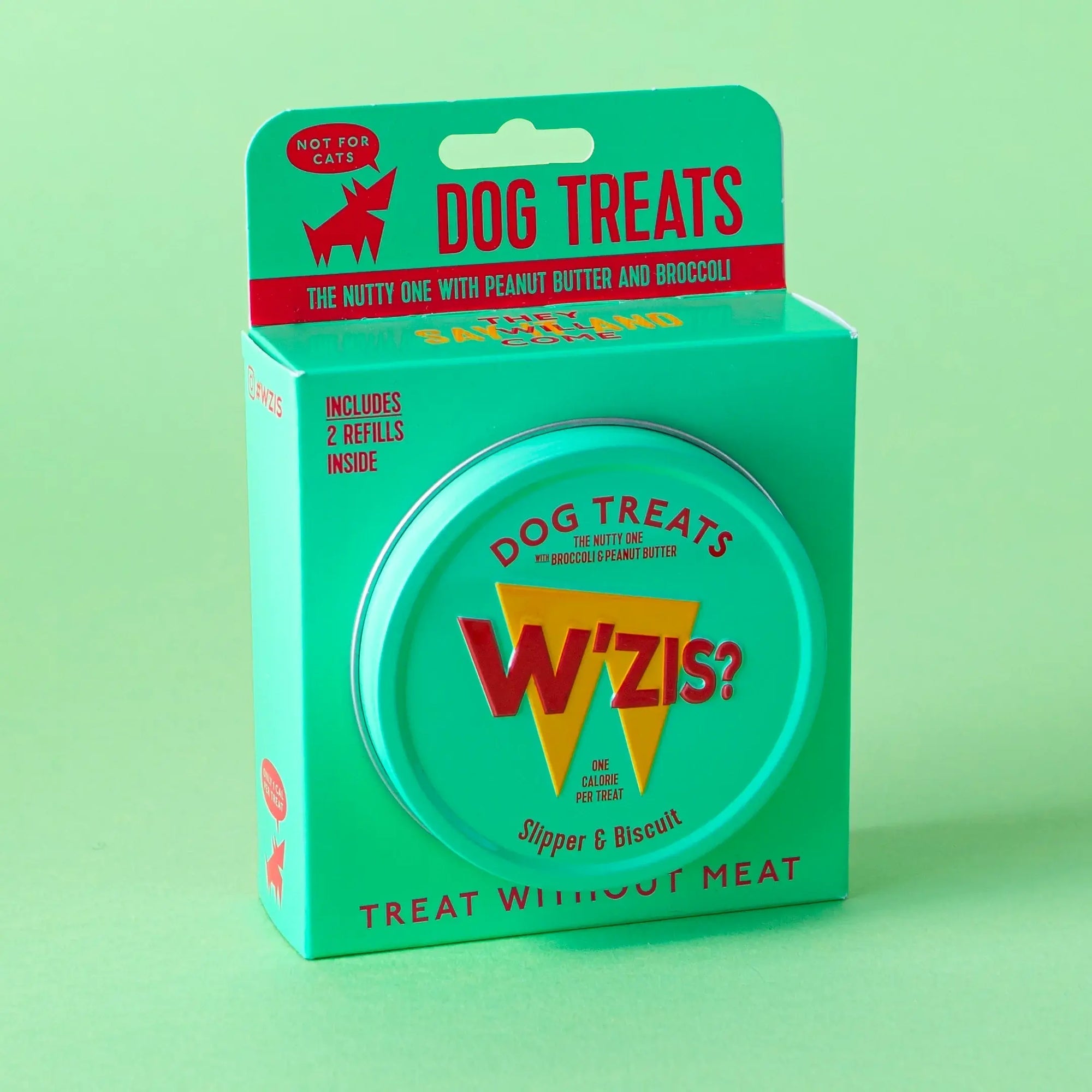 W'ZIS DOG TREAT GIFT BOX | SLIPPER & BISCUIT - OTHERLETTERS