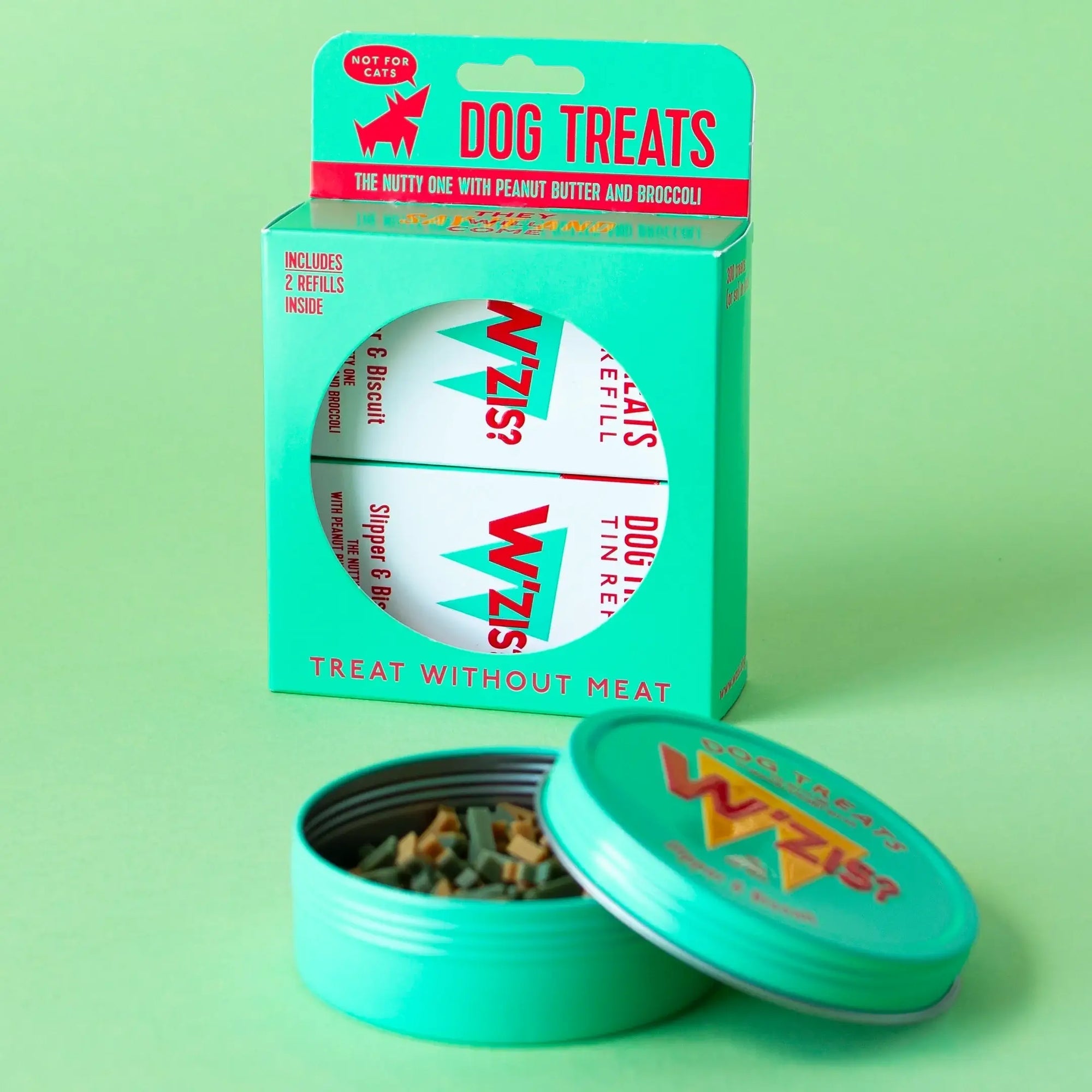 W'ZIS DOG TREAT GIFT BOX | SLIPPER & BISCUIT - OTHERLETTERS