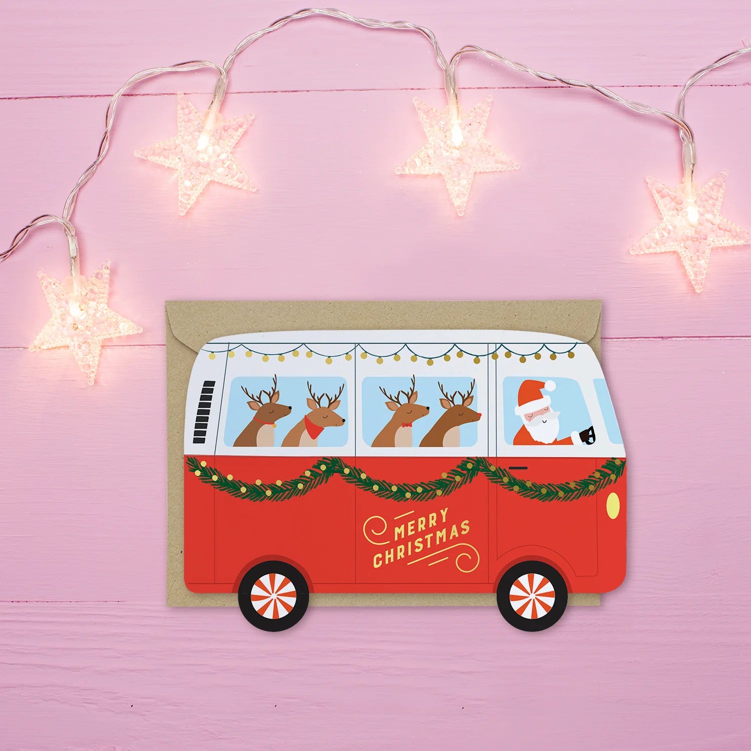 CHRISTMAS CAMPER VAN | CARD BY MIFKINS - OTHERLETTERS