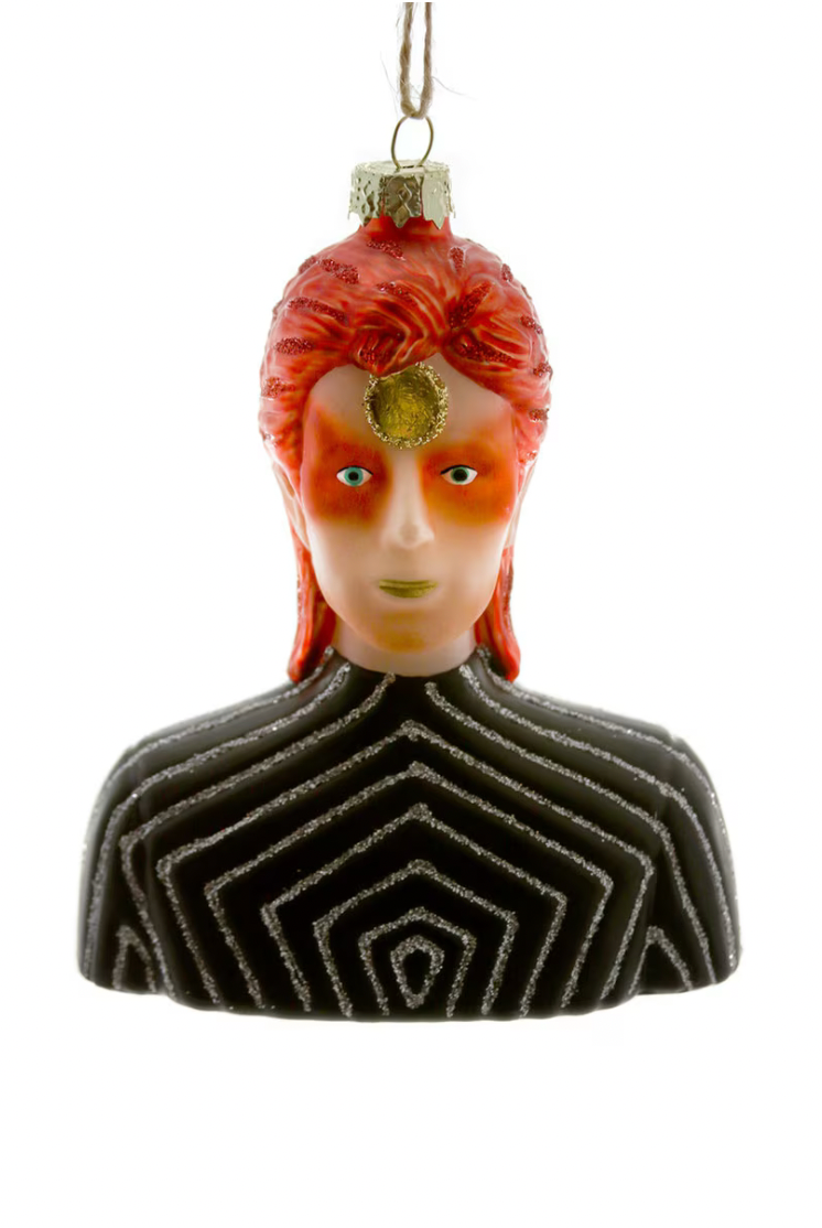 ZIGGY STARDUST GLASS TREE DECORATION