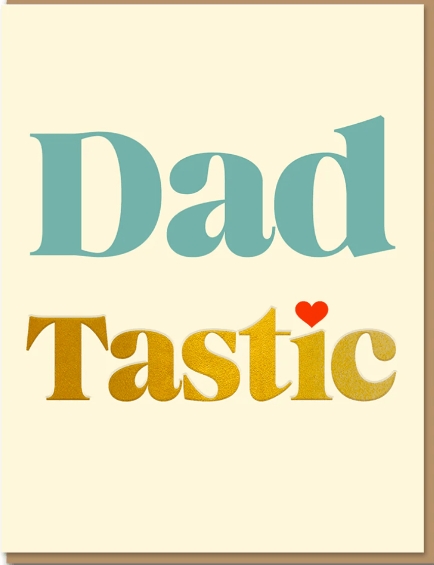 DAD TASTIC | CARD BY 1973 - OTHERLETTERS