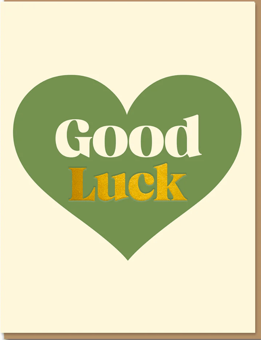 GOOD LUCK | CARD BY 1973 - OTHERLETTERS