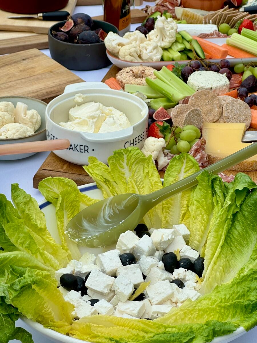 RESIN SALAD SERVERS | OLIVE - OTHERLETTERS