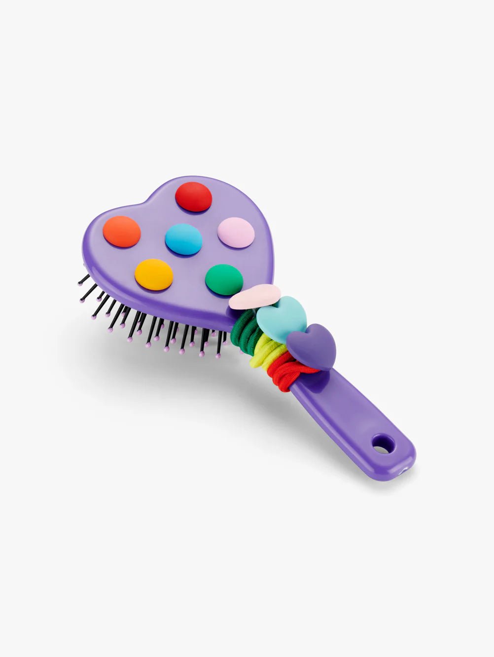 SPOT HAIR BRUSH WITH HAIRBANDS - OTHERLETTERS