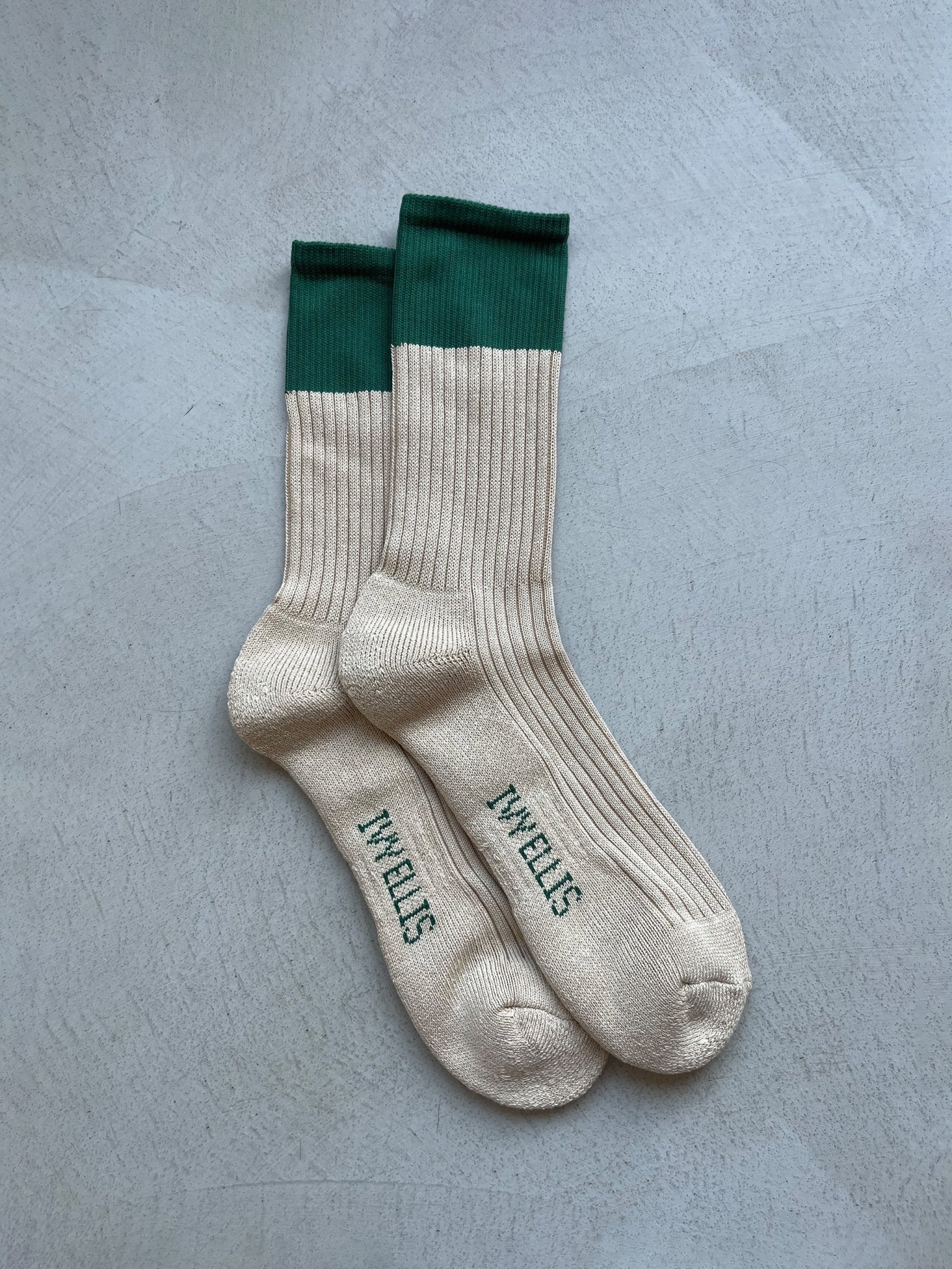 THE NIKANOR MENS CREW LENGHT SOCKS BY IVY ELLIS - OTHERLETTERS