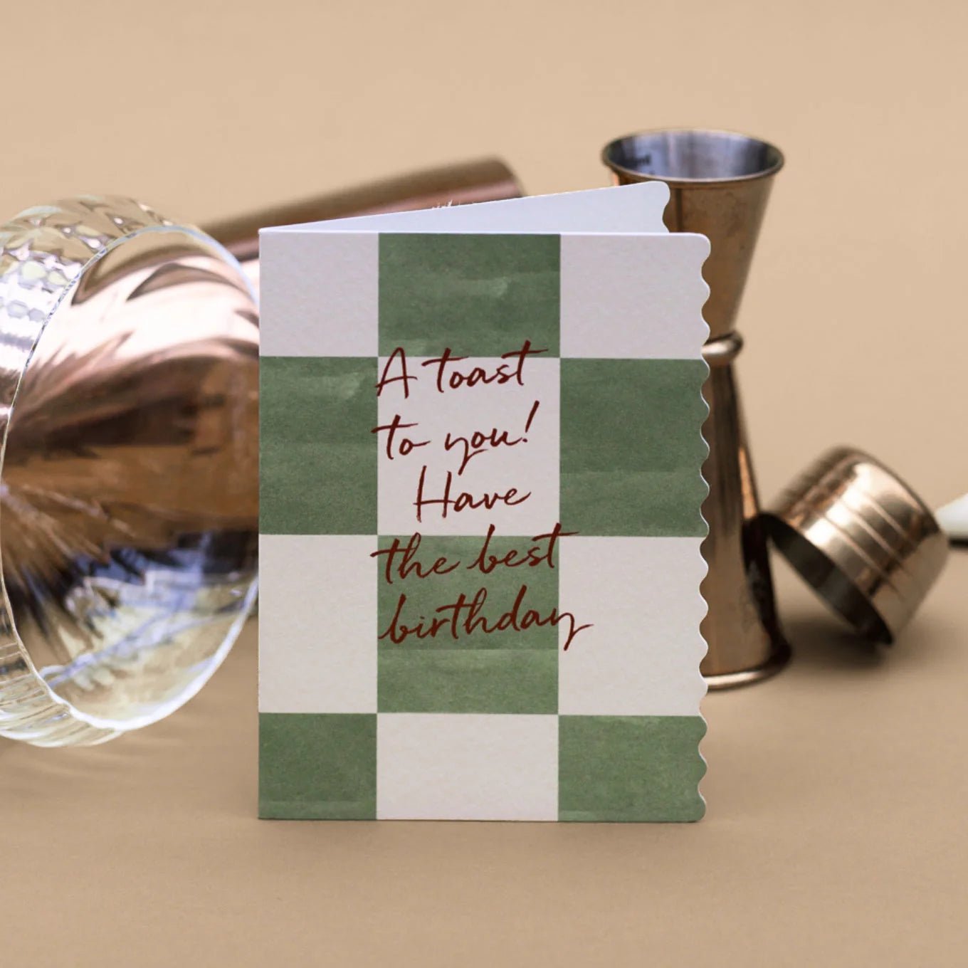 A TOAST TO YOU! HAVE THE BEST BIRTHDAY | CARD BY FLOH. - OTHERLETTERS