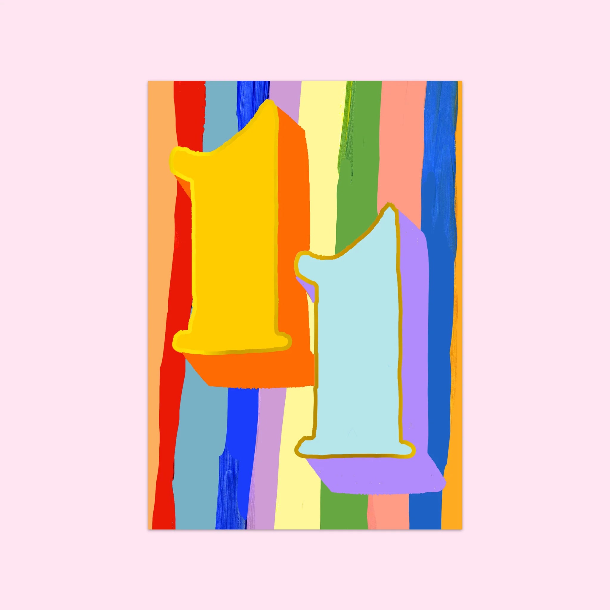 AGE 11 (STRIPES) | CARD BY ELEANOR BOWMER - OTHERLETTERS