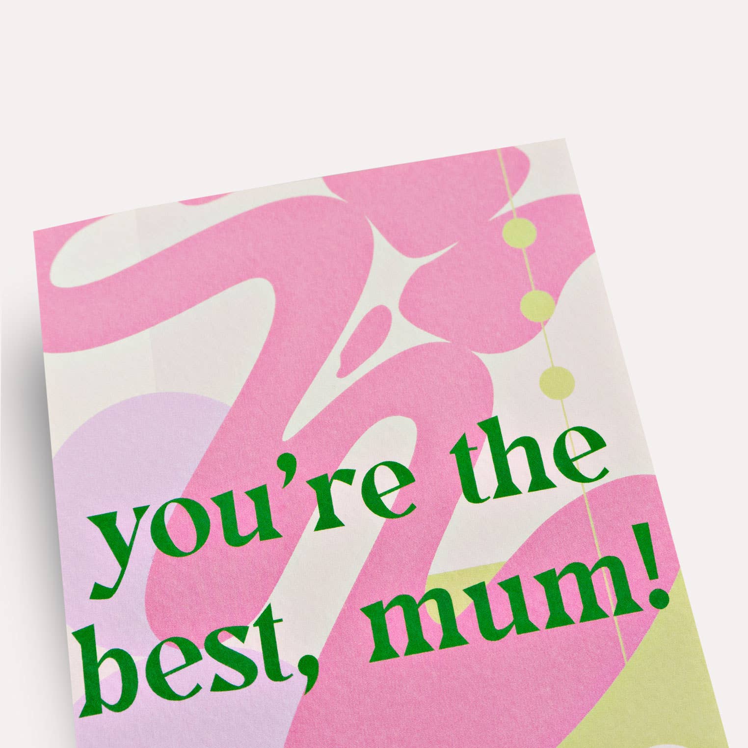 AMWELL BEST MUM | CARD BY THE COMPLETIST - OTHERLETTERS