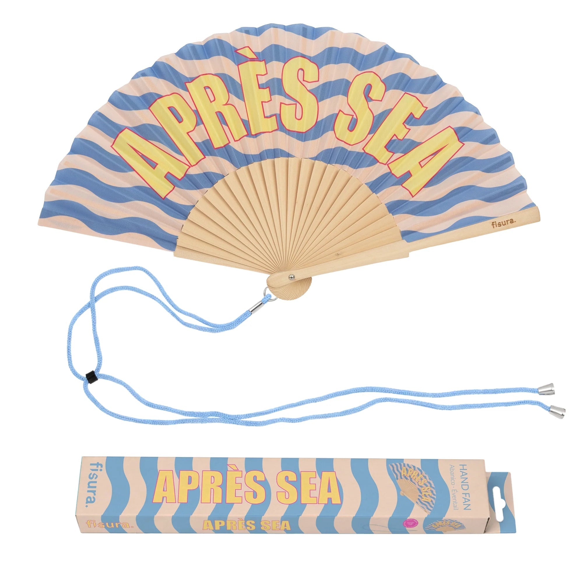 APRÈS SEA HAND FAN - OTHERLETTERS