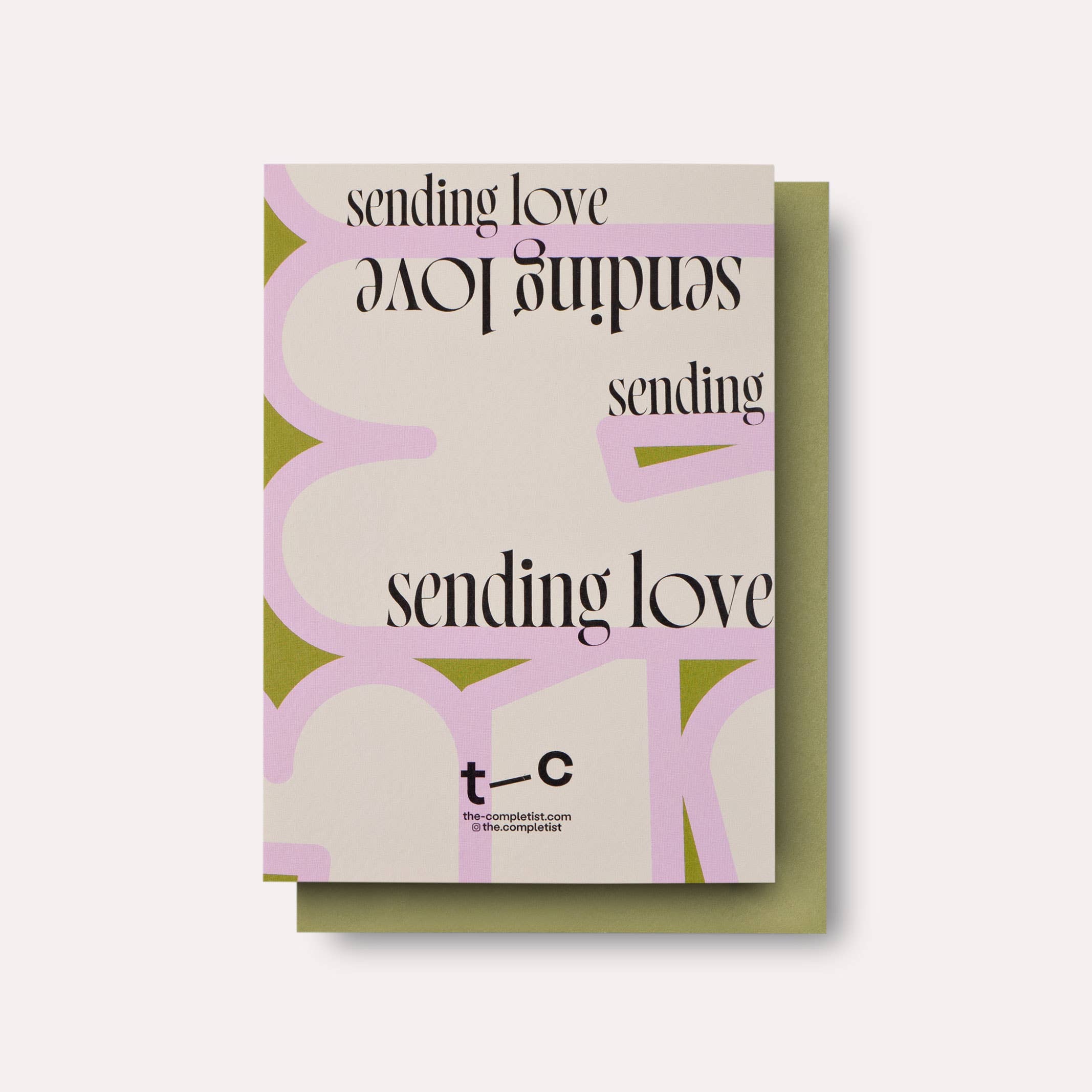HINOKI SENDING LOVE | CARD BY THE COMPLETIST - OTHERLETTERS