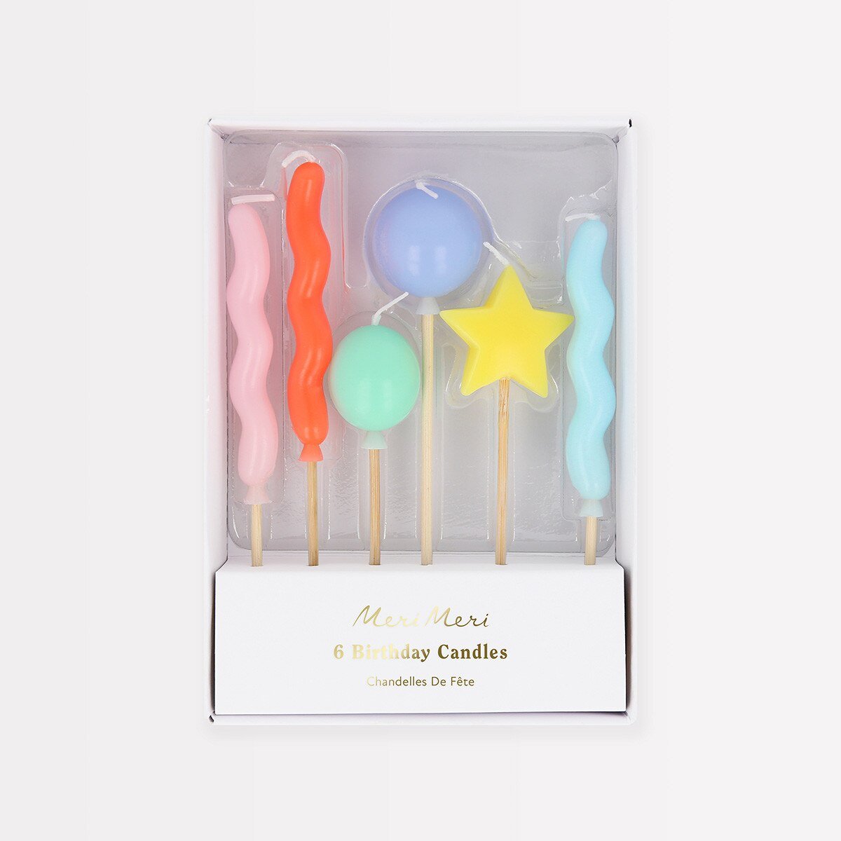 BALLOON CAKE CANDLES - OTHERLETTERS