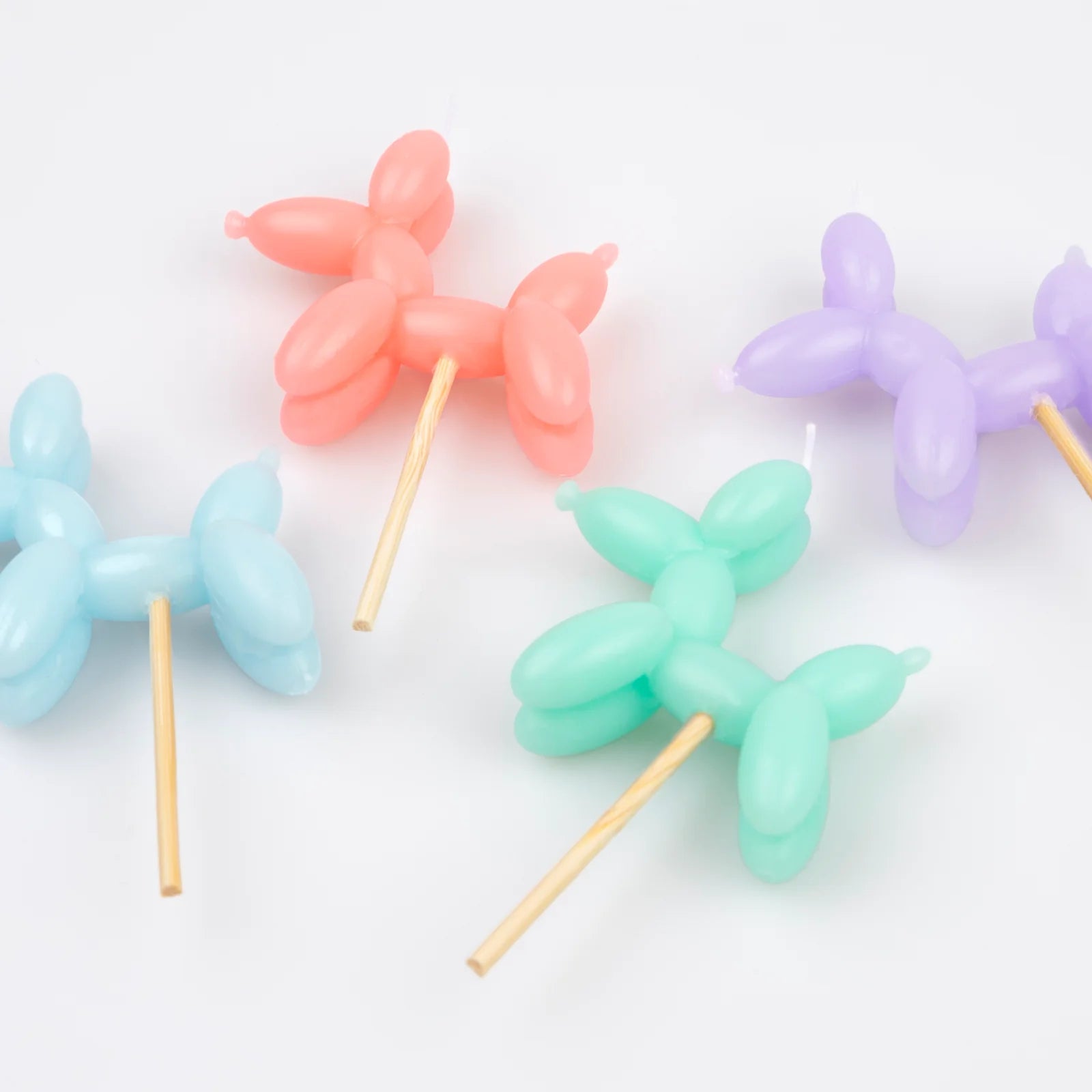 BALLOON DOG CAKE CANDLES - OTHERLETTERS