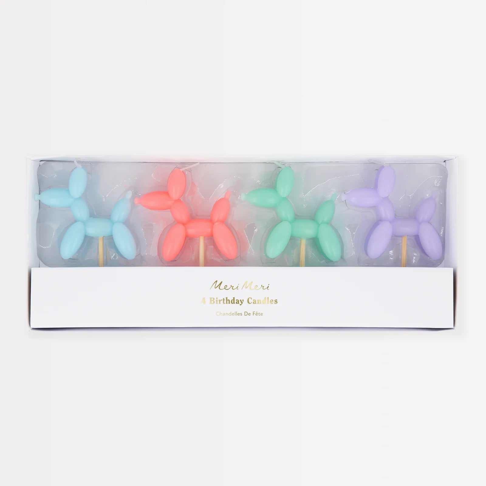 BALLOON DOG CAKE CANDLES - OTHERLETTERS