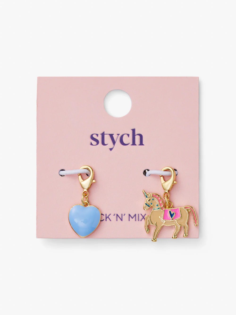 BE CHARMED | UNICORN AND BLUE HEART CHARMS - OTHERLETTERS