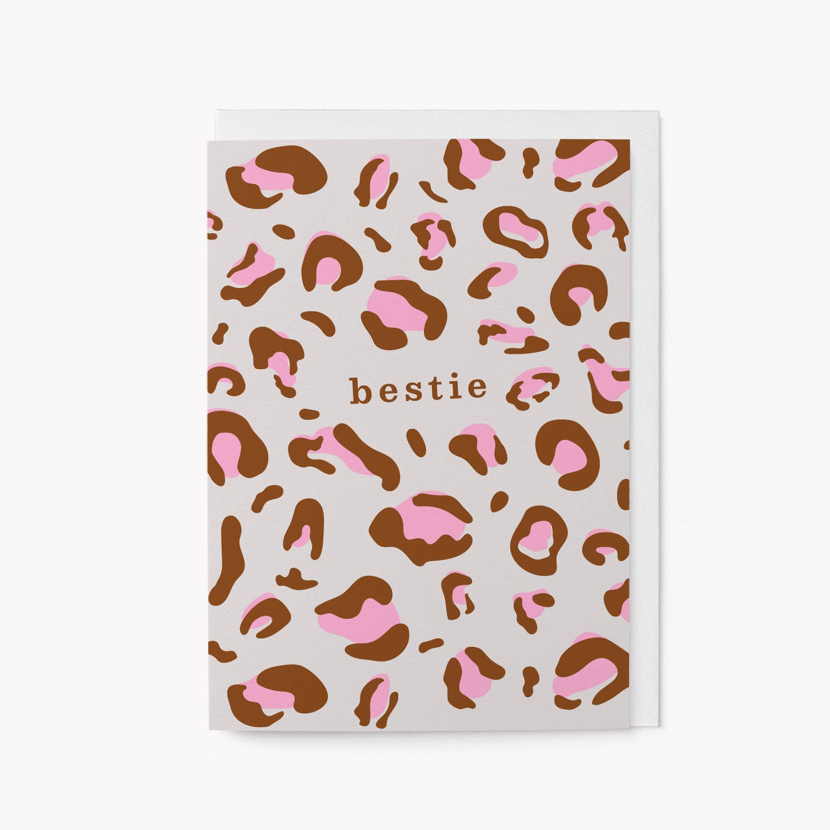 BESTIE (LEOPARD) | CARD BY GRAPHIC FACTORY - OTHERLETTERS