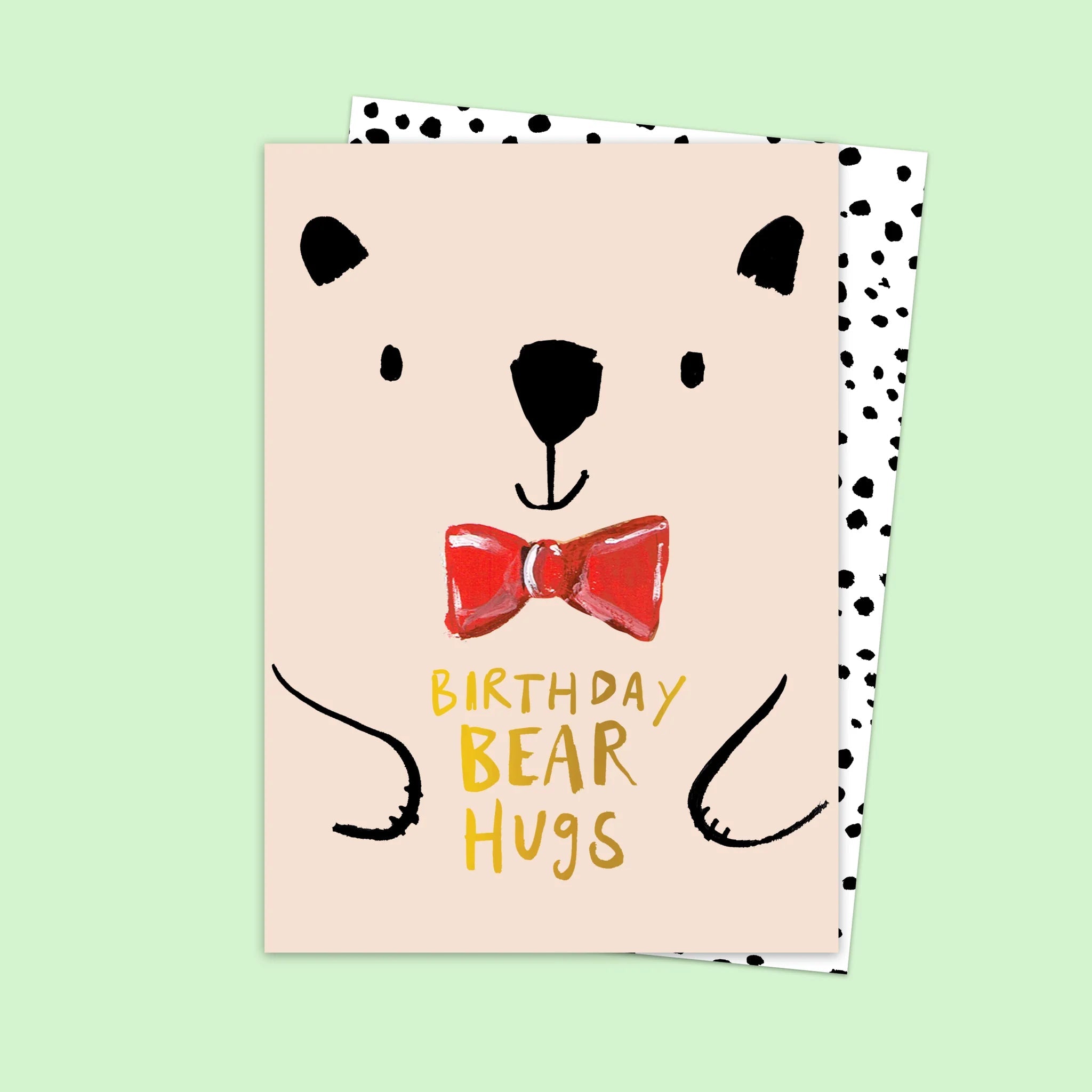 BIRTHDAY BEAR HUGS | CARD BY ELEANOR BOWMER - OTHERLETTERS