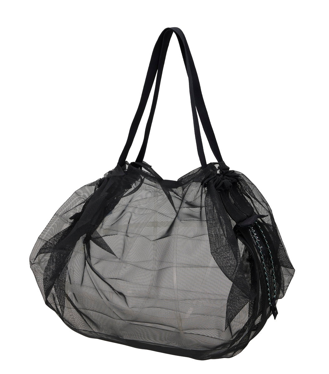 BLACK MESH SHUPATTO COMPACT BAG | L - OTHERLETTERS