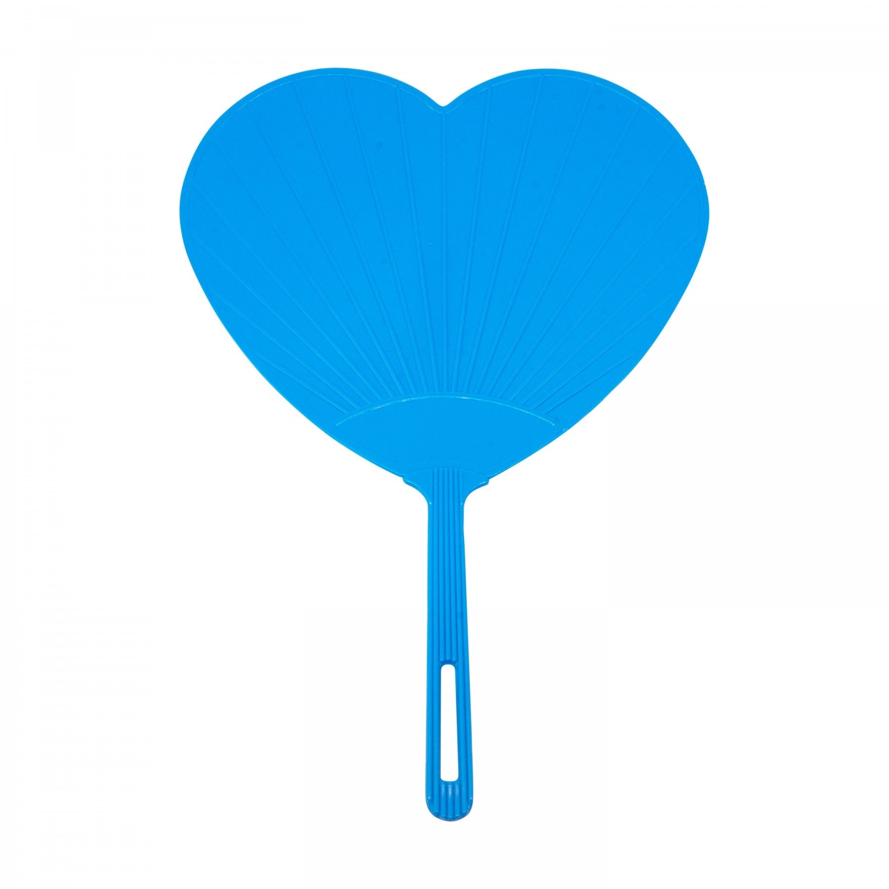 BLUE HEART SHAPED FAN - OTHERLETTERS