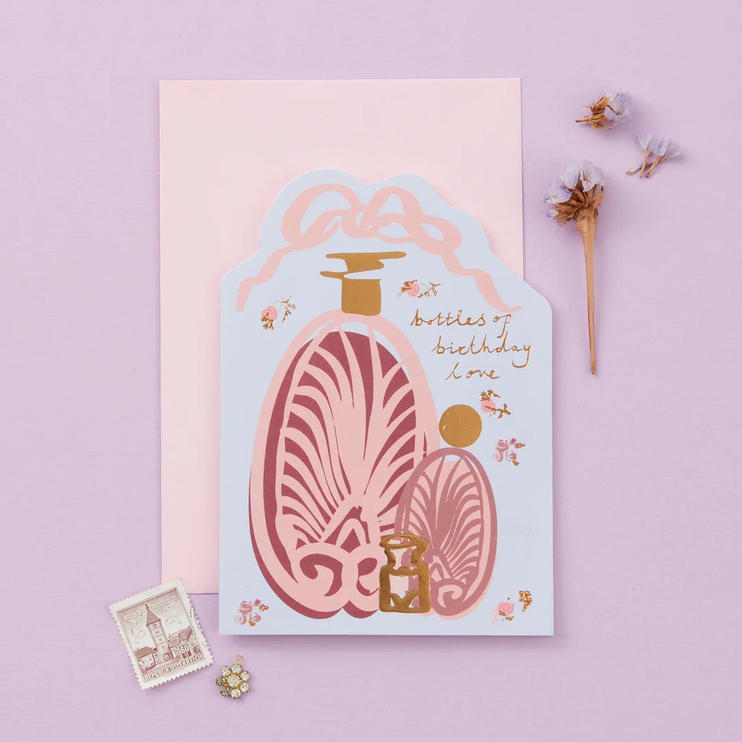BOTTLES OF BIRTHDAY LOVE | CARD BY TYPE AND STORY - OTHERLETTERS
