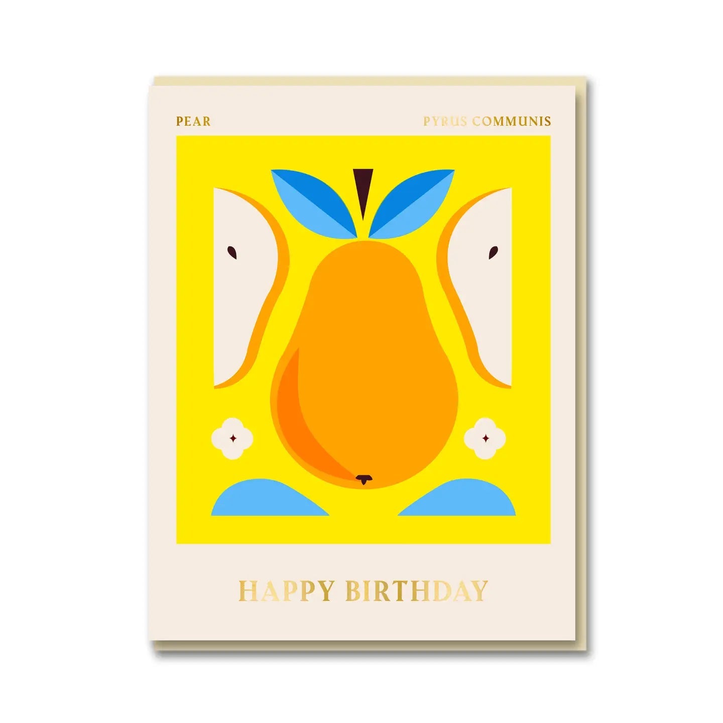 PEAR HAPPY BIRTHDAY | CARD BY 1973 - OTHERLETTERS